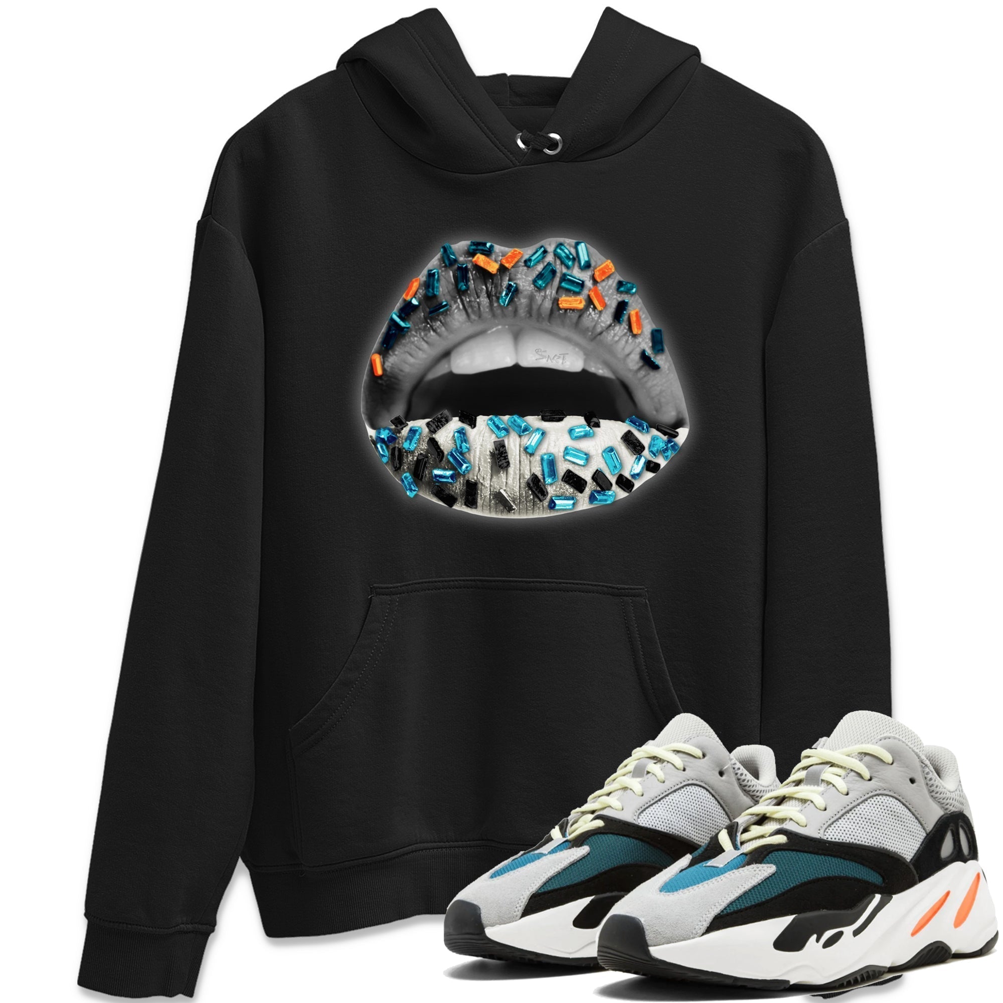 Yeezy 700 Wave Runner Shirt To Match Jordans Lips Jewel Sneaker Tees Yeezy 700 Wave Runner Drip Gear Zone Sneaker Matching Clothing Unisex Shirts