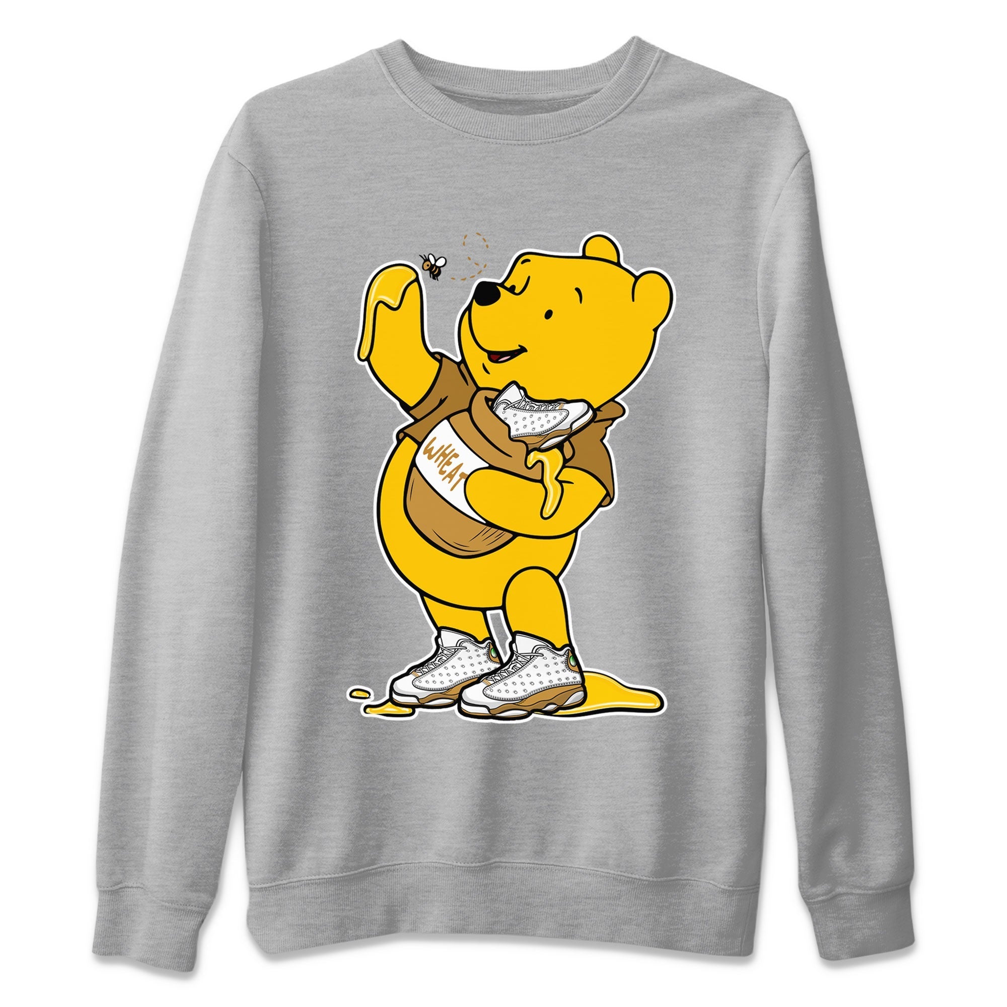 Air Jordan 13 Wheat shirt to match jordans Loot At This Streetwear Sneaker Shirt 13s Wheat Drip Gear Zone Sneaker Matching Clothing Unisex Heather Grey 2 T-Shirt