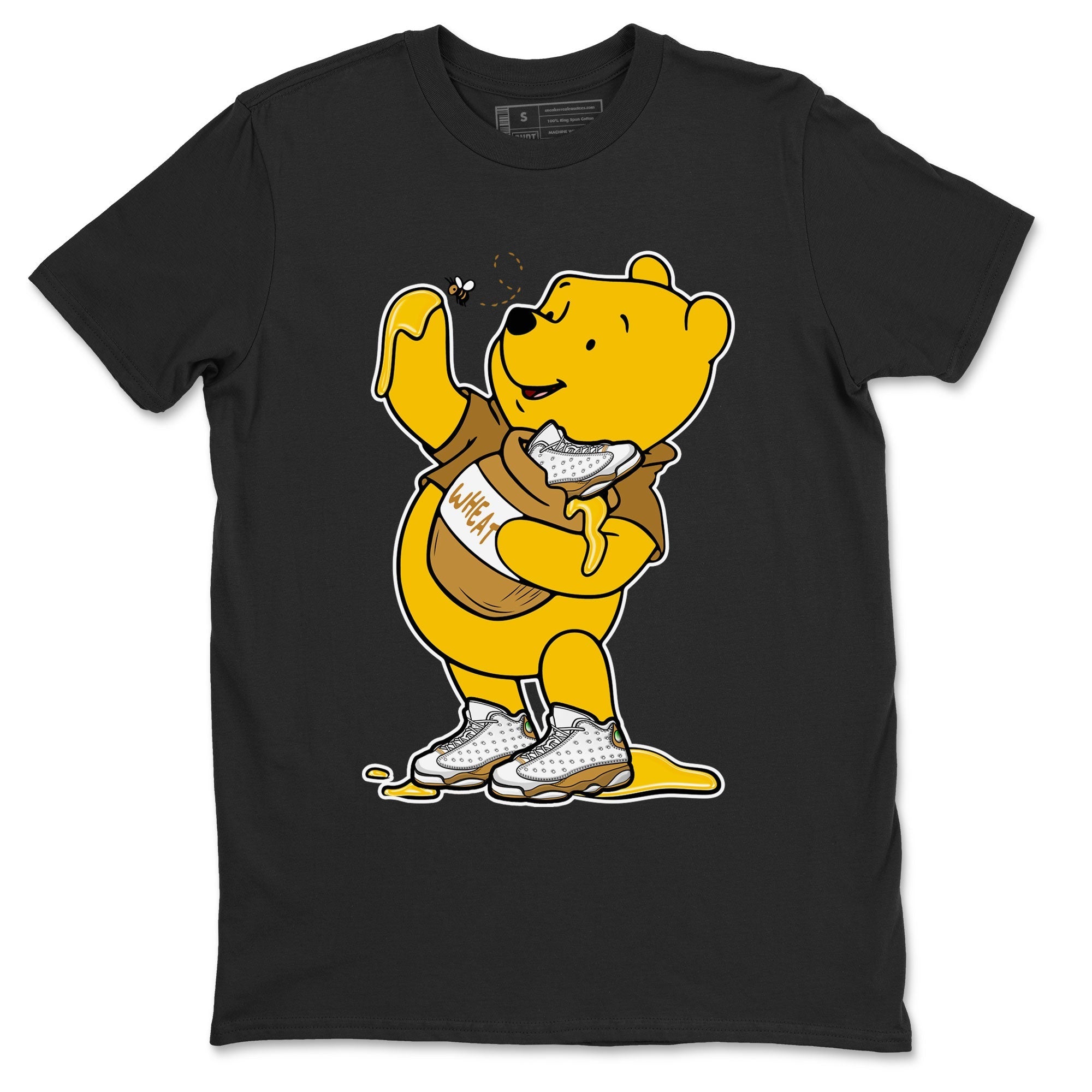 Air Jordan 13 Wheat shirt to match jordans Loot At This Streetwear Sneaker Shirt 13s Wheat Drip Gear Zone Sneaker Matching Clothing Unisex Black 2 T-Shirt