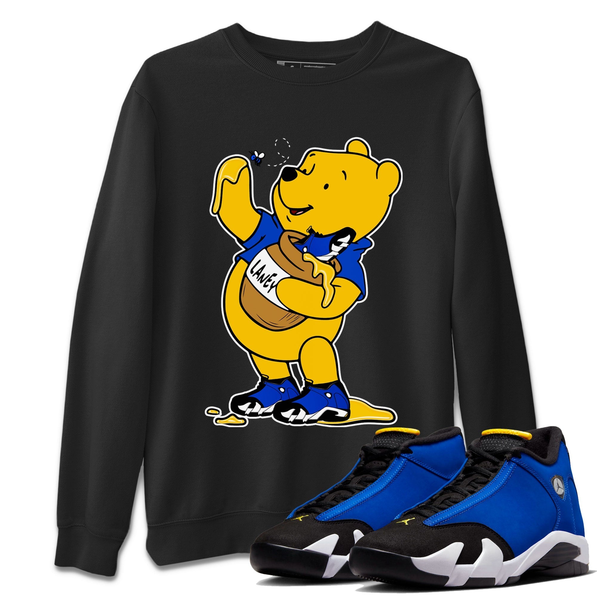 AJ14 Laney shirt to match jordans Loot At This Streetwear Sneaker Shirt Air Jordan 14 Laney Drip Gear Zone Sneaker Matching Clothing Unisex Black 1 T-Shirt