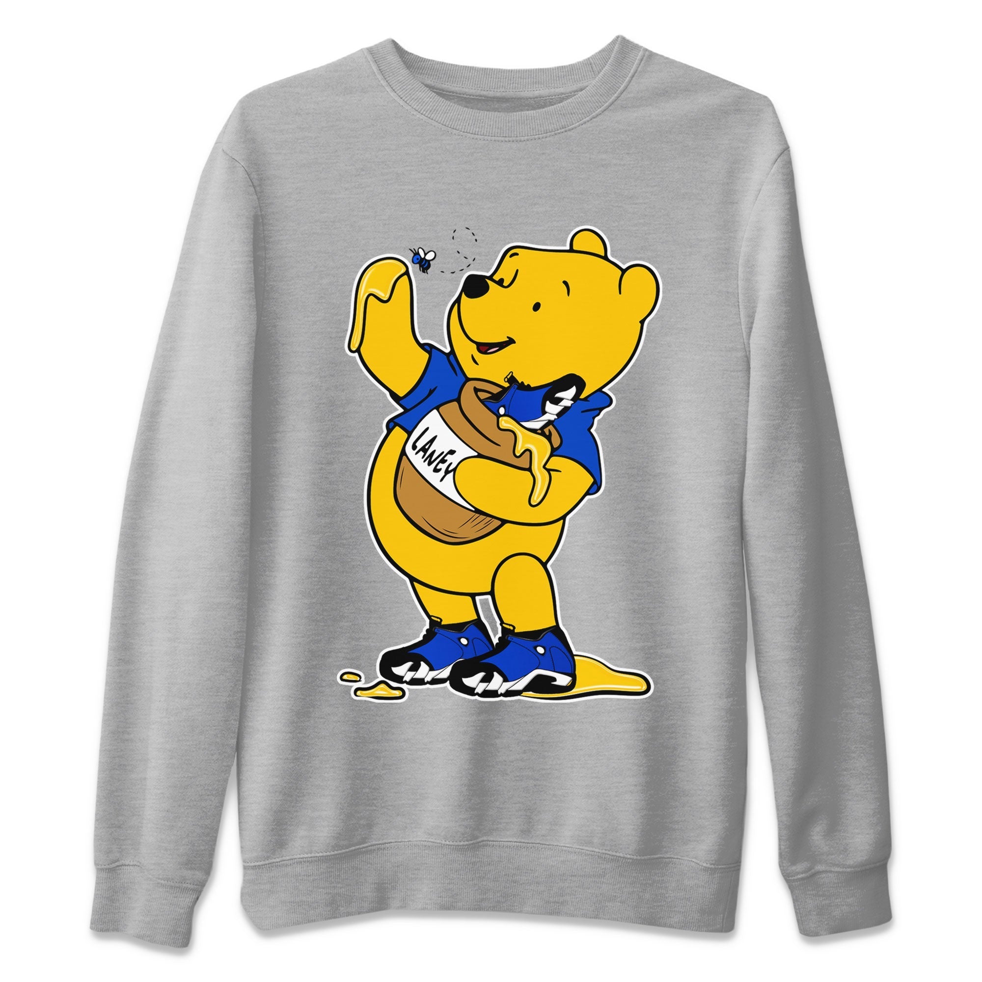 AJ14 Laney shirt to match jordans Loot At This Streetwear Sneaker Shirt Air Jordan 14 Laney Drip Gear Zone Sneaker Matching Clothing Unisex Heather Grey 2 T-Shirt