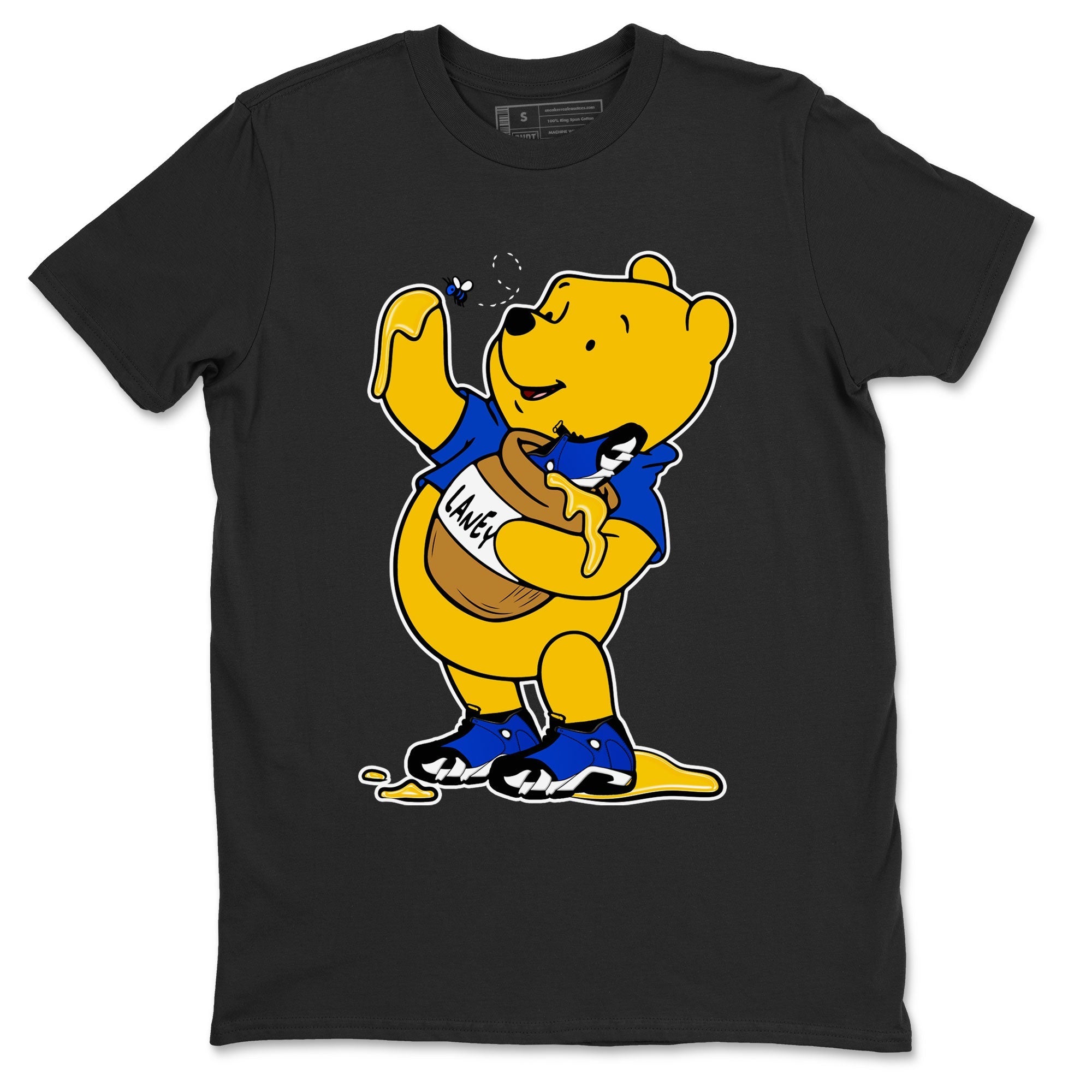 AJ14 Laney shirt to match jordans Loot At This Streetwear Sneaker Shirt Air Jordan 14 Laney Drip Gear Zone Sneaker Matching Clothing Unisex Black 2 T-Shirt