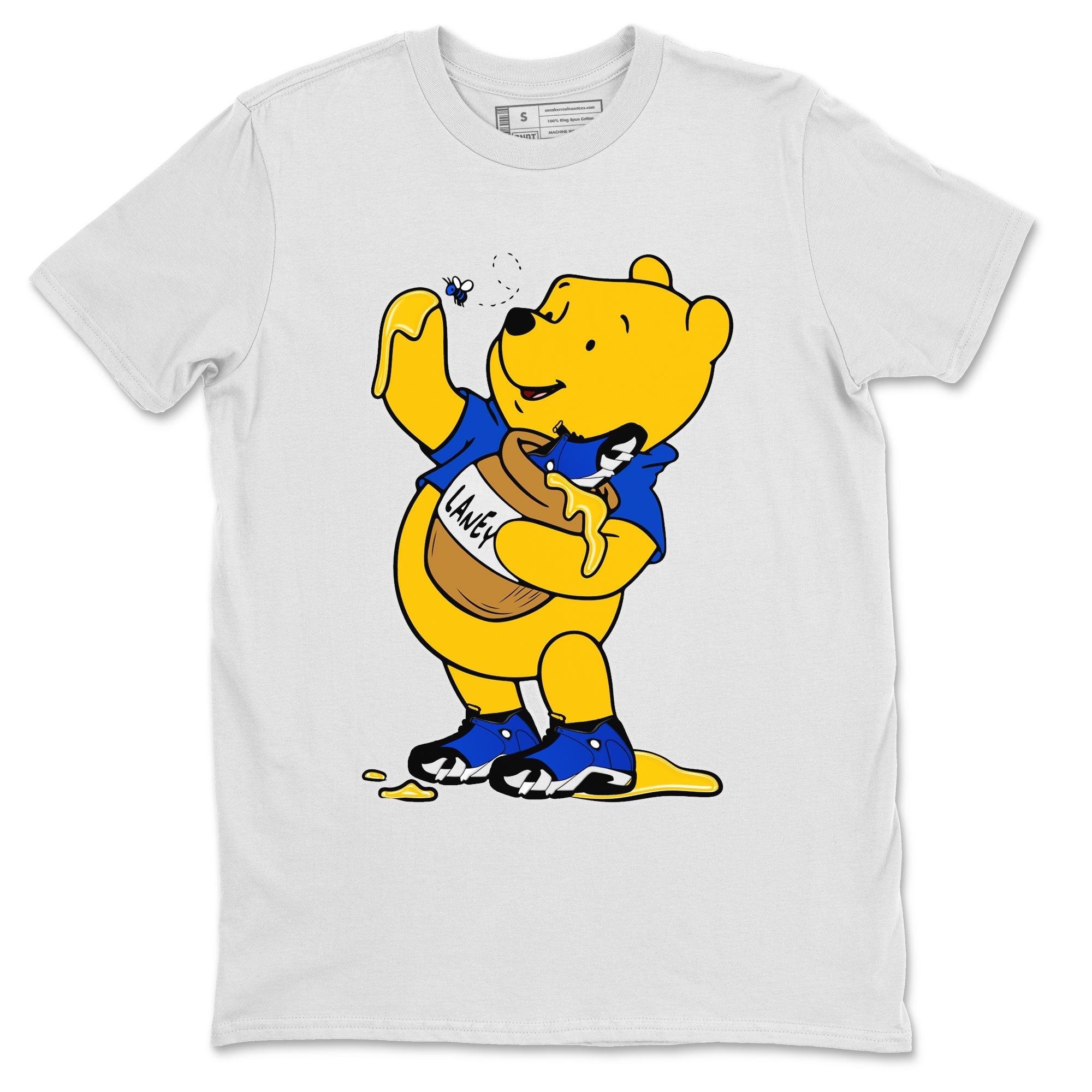 AJ14 Laney shirt to match jordans Loot At This Streetwear Sneaker Shirt Air Jordan 14 Laney Drip Gear Zone Sneaker Matching Clothing Unisex White 2 T-Shirt