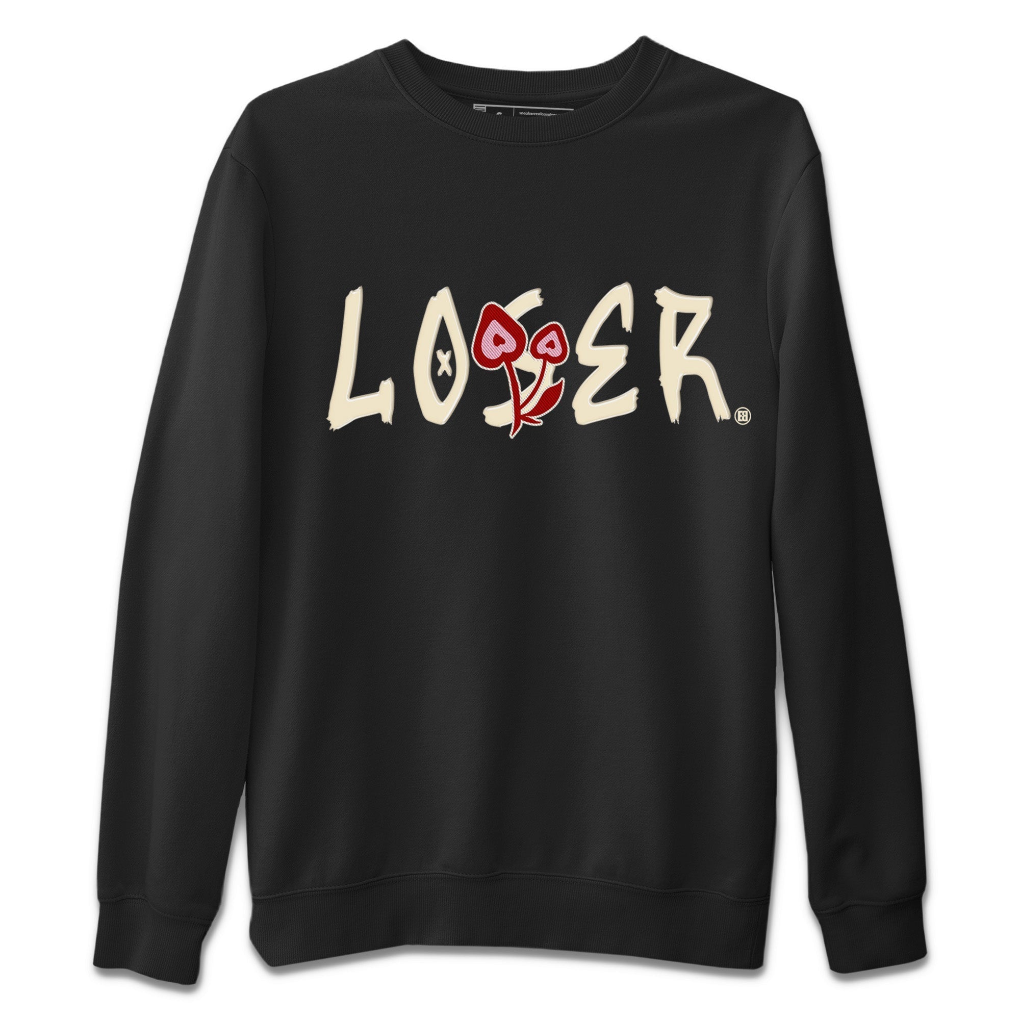 Air Force 1 Valentines Day Sneaker Match Tees Loser Lover Sneaker Tees Air Force 1 Valentines Day Jordan to match sneaker T-Shirt Crew Neck Shirts