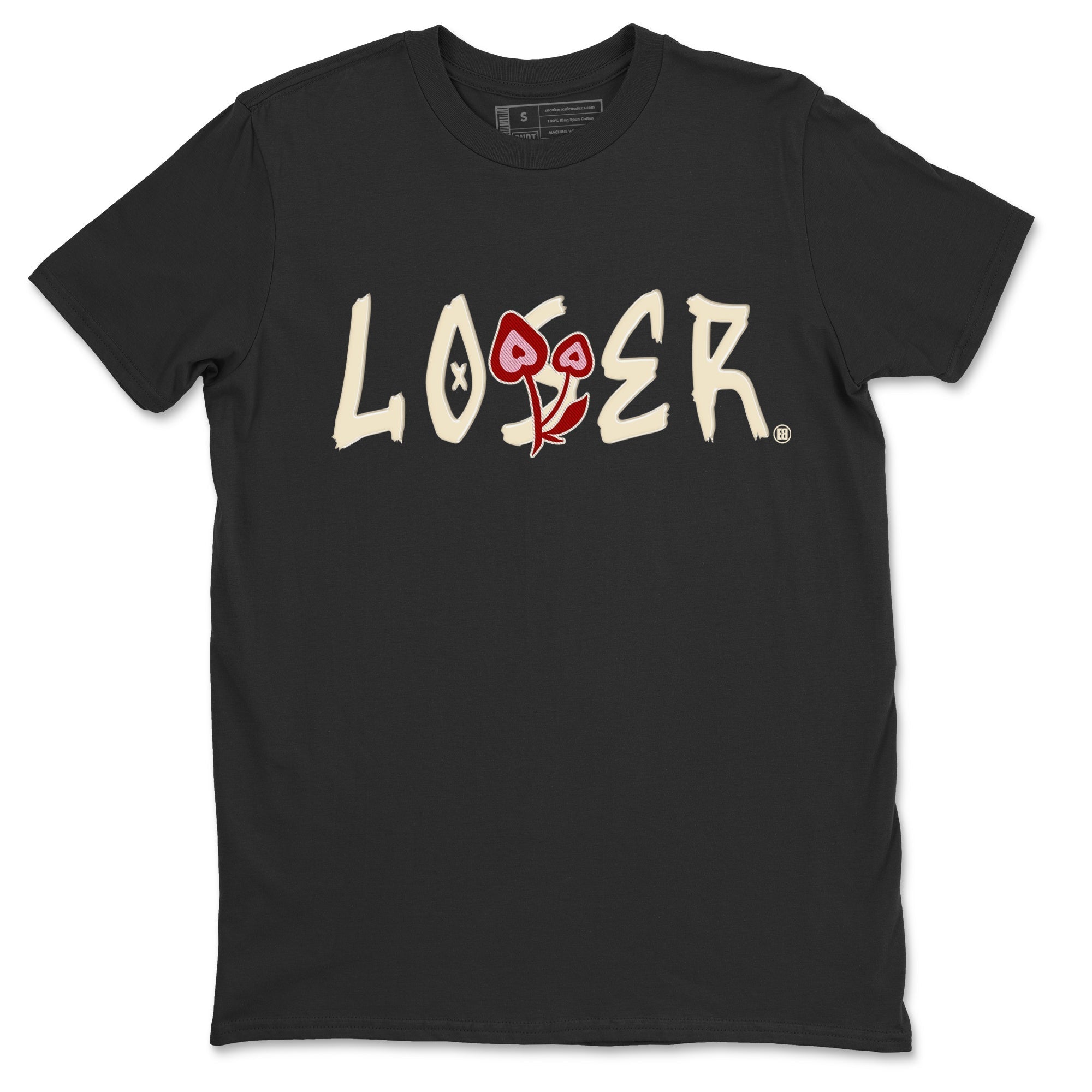 Air Force 1 Valentines Day Sneaker Match Tees Loser Lover Sneaker Tees Air Force 1 Valentines Day Jordan to match sneaker T-Shirt Crew Neck Shirts