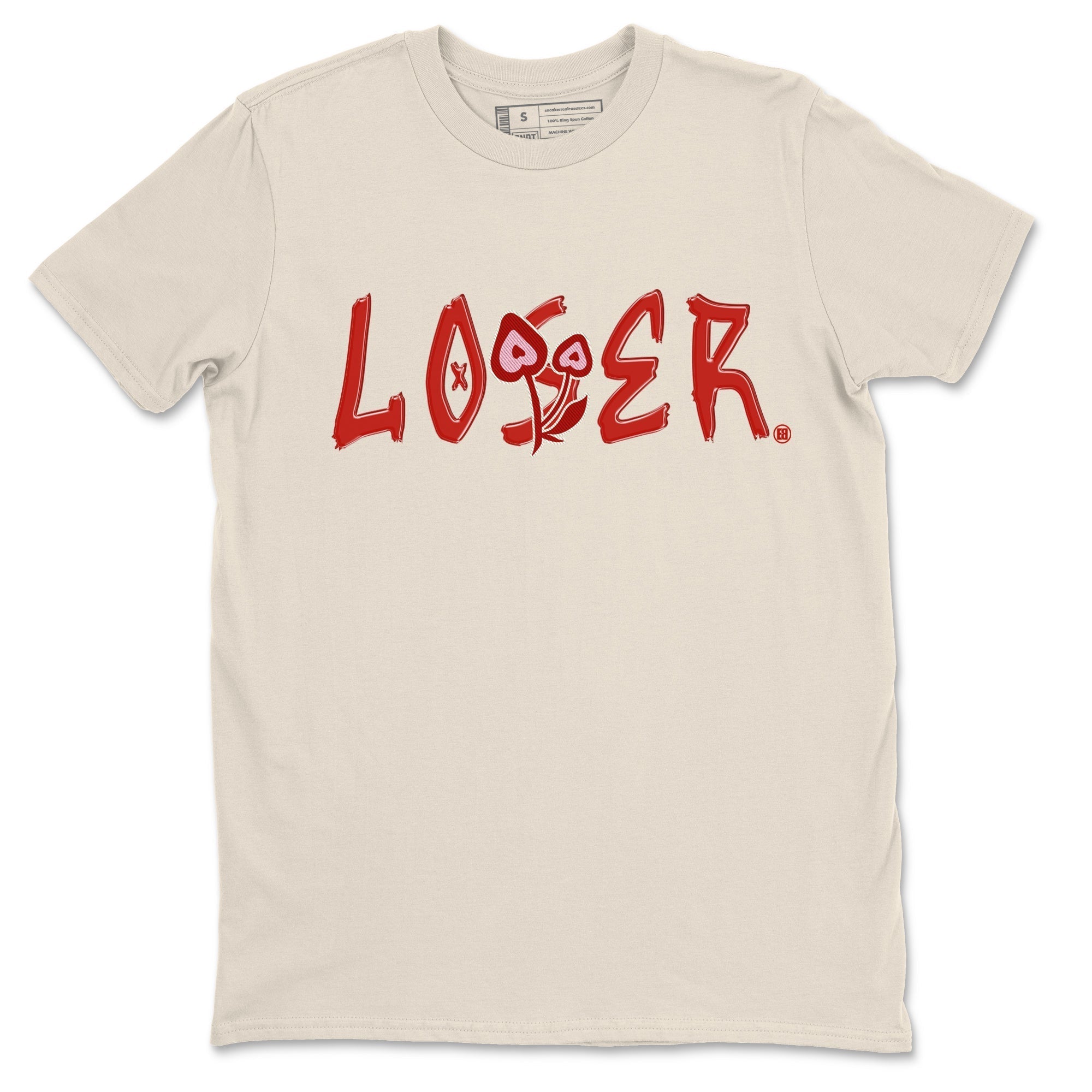 Air Force 1 Valentines Day Sneaker Match Tees Loser Lover Sneaker Tees Air Force 1 Valentines Day Jordan to match sneaker T-Shirt Crew Neck Shirts