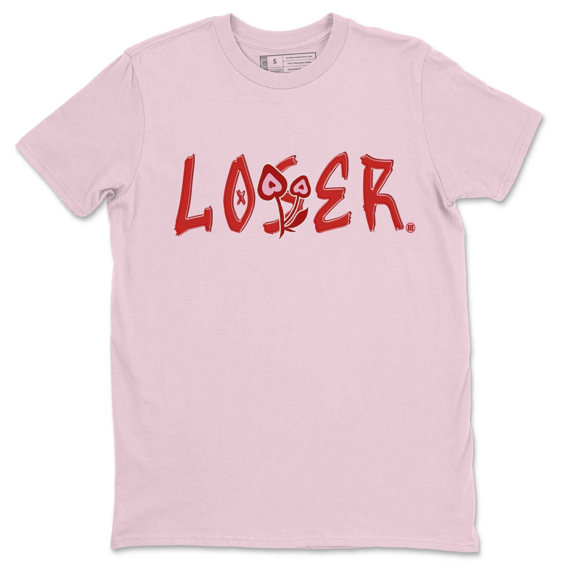 Air Force 1 Valentines Day Sneaker Match Tees Loser Lover Sneaker Tees Air Force 1 Valentines Day Jordan to match sneaker T-Shirt Crew Neck Shirts