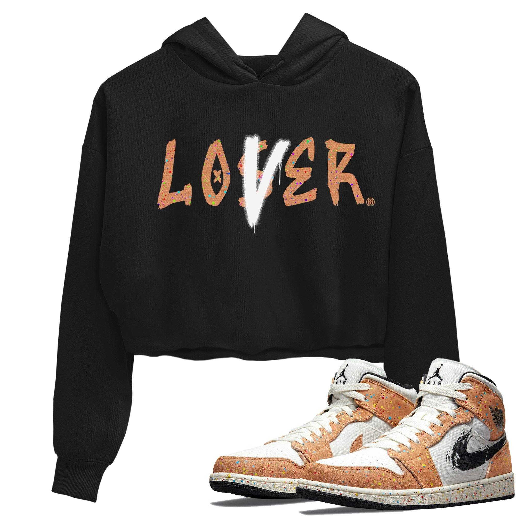 Jordan 1 Brushstroke Sneaker Matching T-Shirt Loser Lover Sneaker Tees Jordan 1 Brushstroke Sneaker Release Tees Women's Shirts