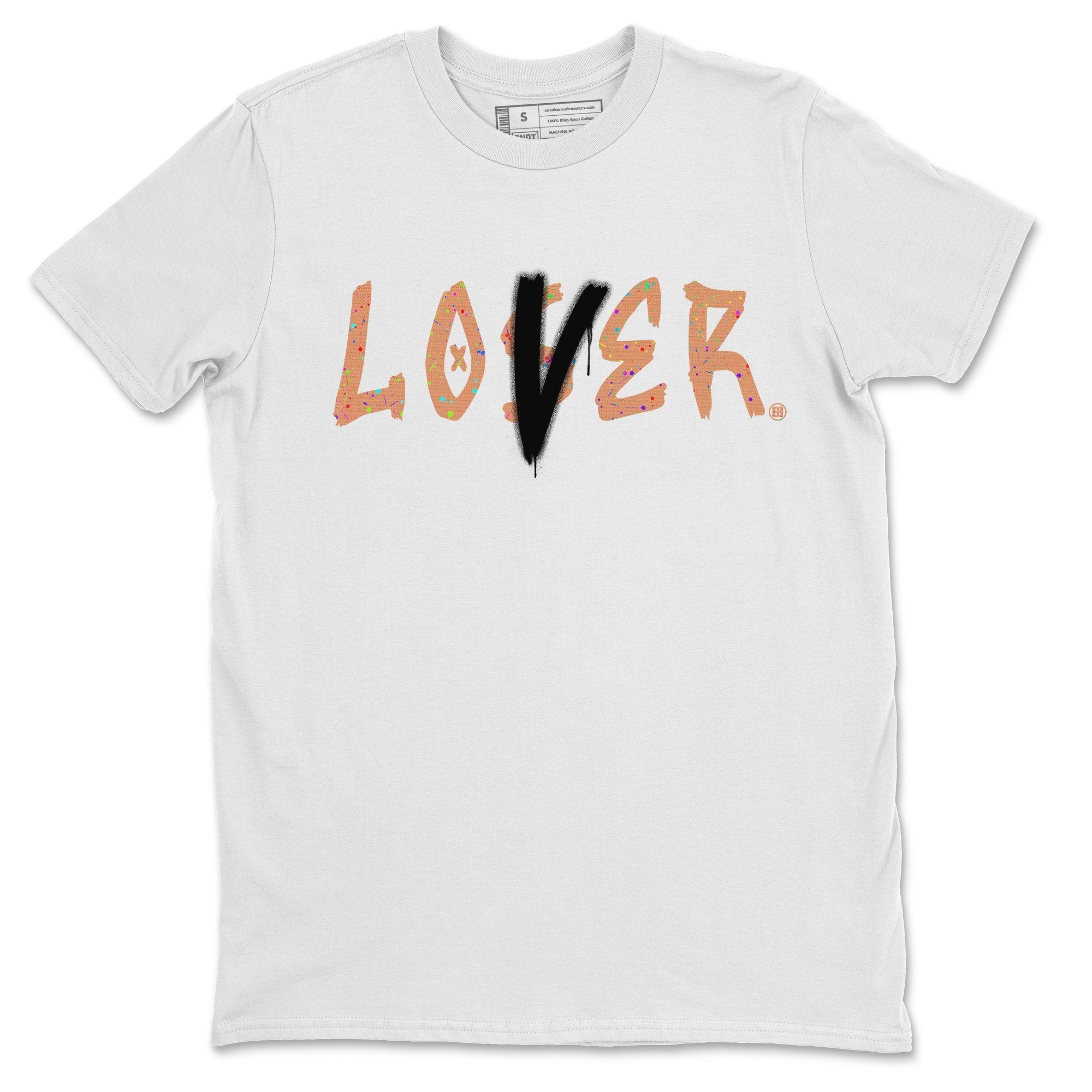 Jordan 1 Brushstroke Sneaker Matching T-Shirt Loser Lover Sneaker Tees Jordan 1 Brushstroke Sneaker Release Tees Crew Neck Tees