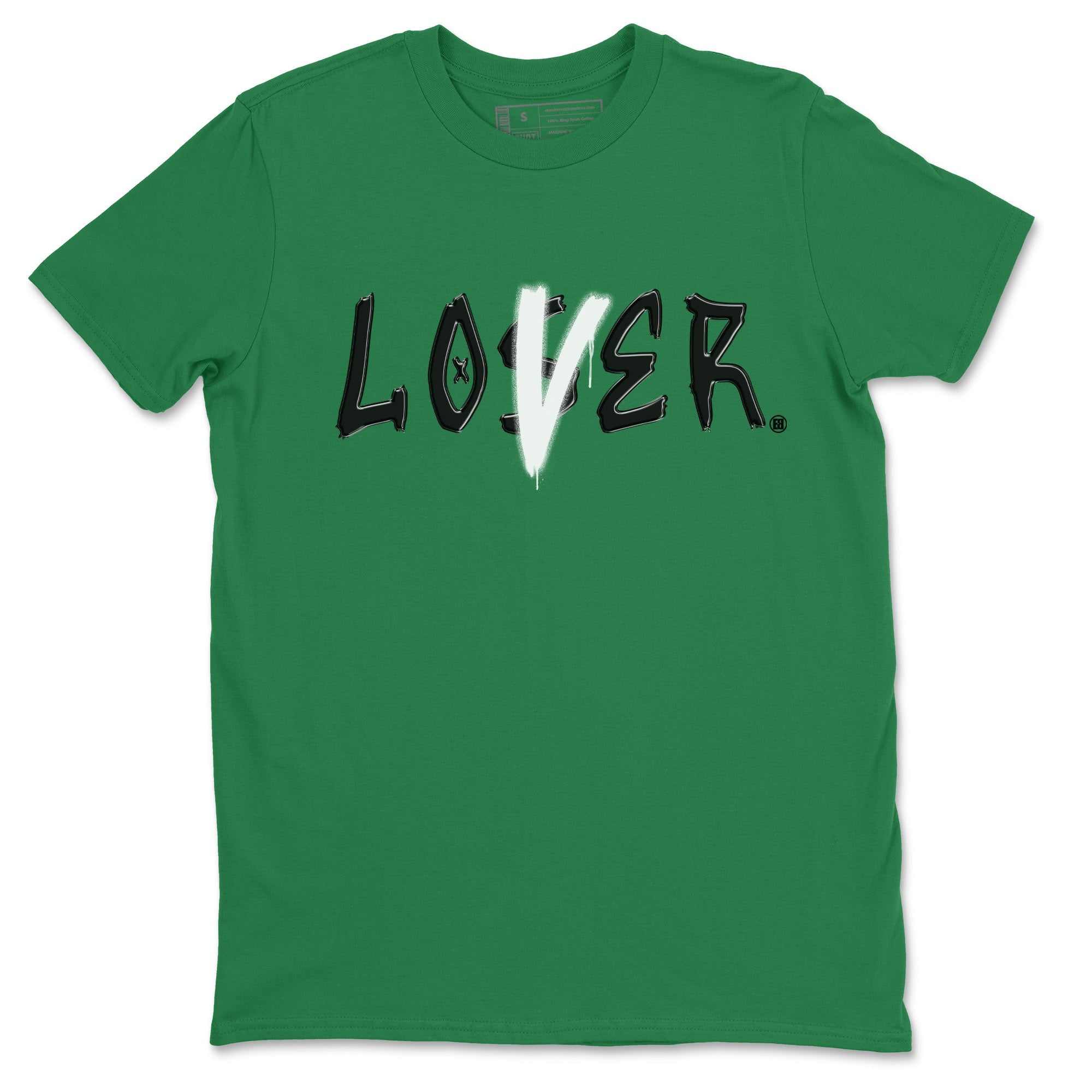 Air Jordan 1 Celtics Sneaker Match Tees Loser Lover Streetwear Sneaker Shirt Air Jordan 1 Lucky Green Celtics Tees Unisex Shirts Kelly Green 2