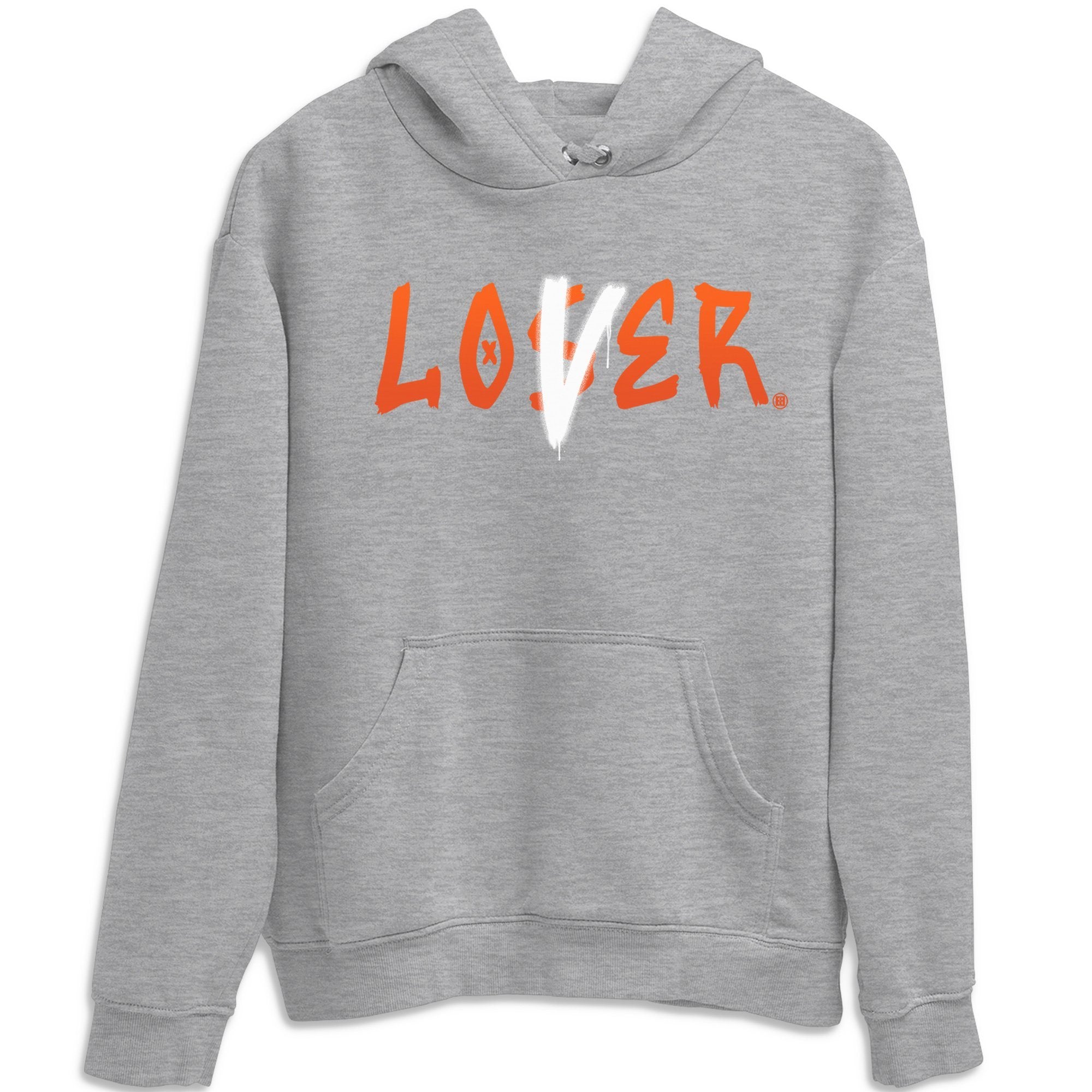 Jordan 1 Electro Orange Sneaker Matching T-Shirt Loser Lover Sneaker Tees Jordan 1 Electro Orange Sneaker Release Tees Crew Neck Tees