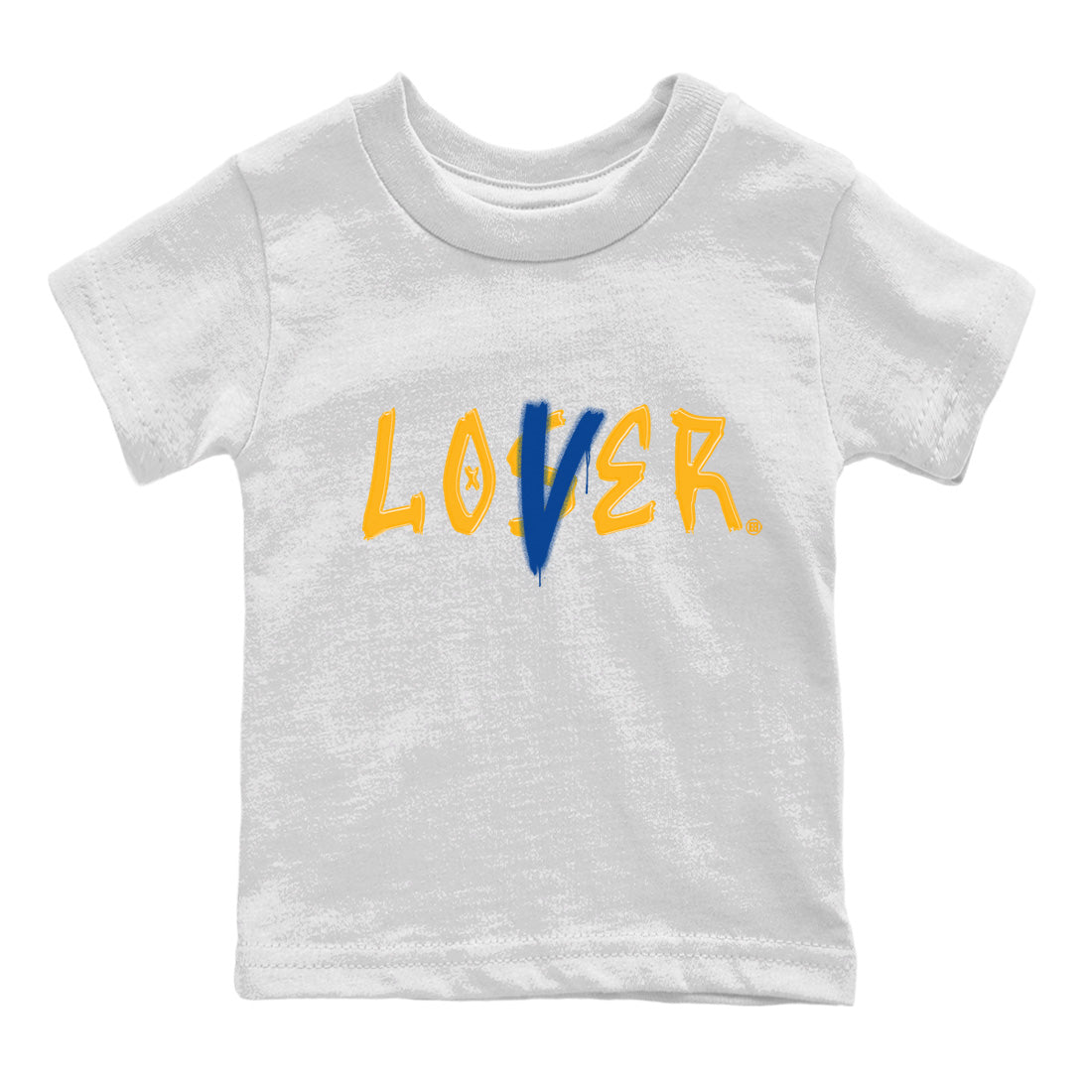 Jordan 1 Game Royal Varsity Maize Sneaker Matching T-Shirt Loser Lover Sneaker Tees Jordan 1 Game Royal Varsity Maize Sneaker Release Tees Kids Shirts