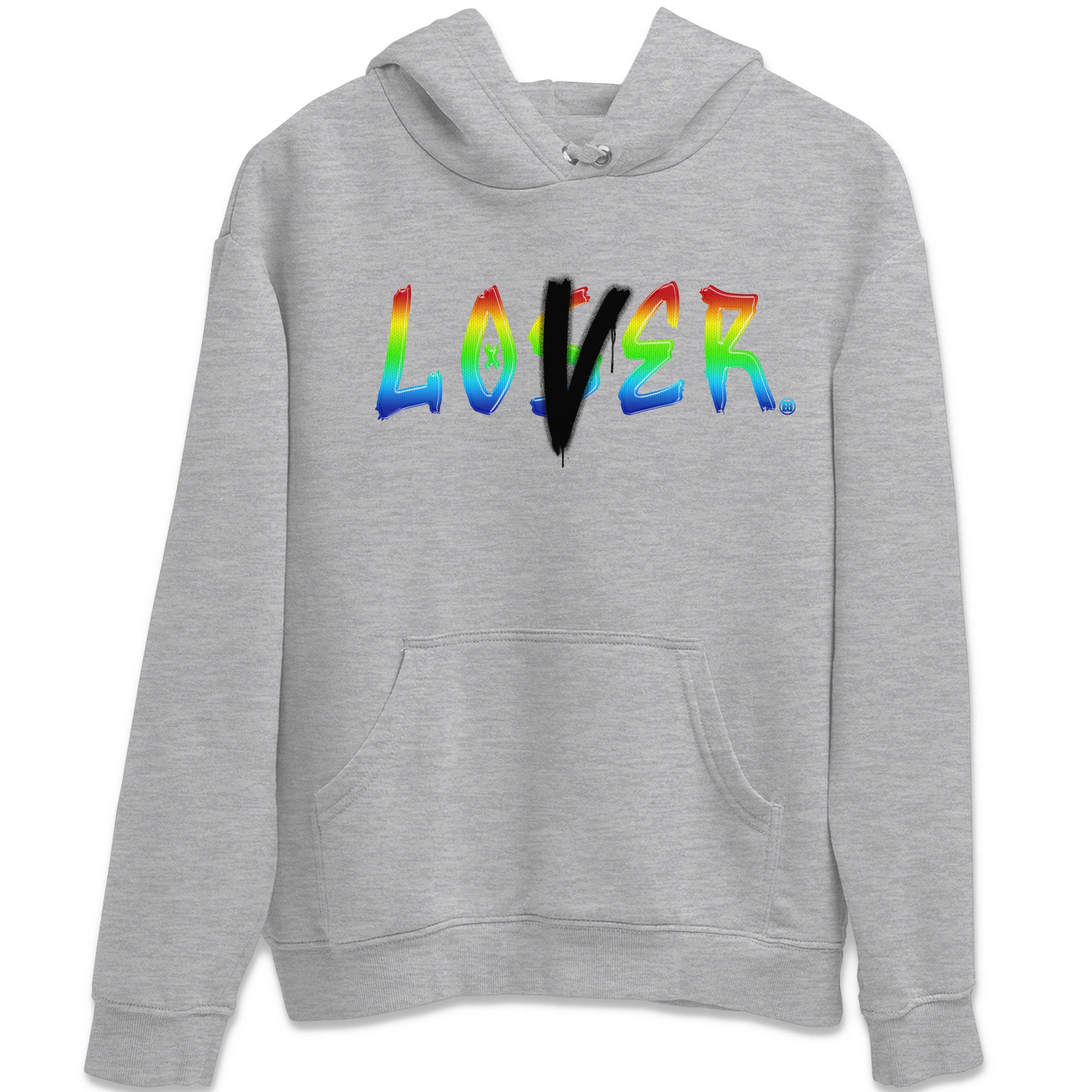 Air Jordan 1 X J Balvin shirt to match jordans Loser Lover Streetwear Sneaker Shirt Air Jordan 1 X J Balvin Drip Gear Zone Sneaker Matching Clothing LGBT Pride T-Shirt Unisex Heather Grey 2 T-Shirt