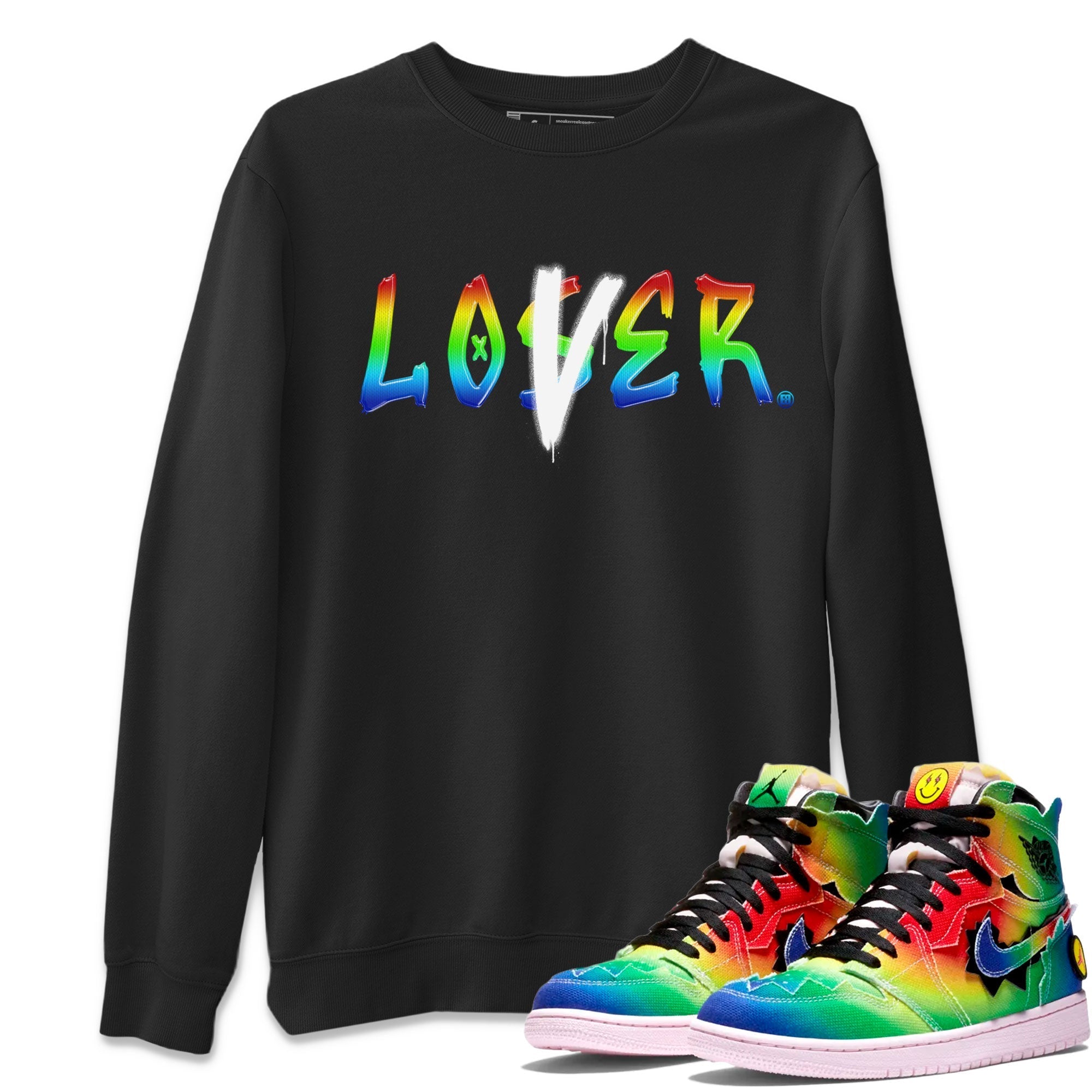 Air Jordan 1 X J Balvin shirt to match jordans Loser Lover Streetwear Sneaker Shirt Air Jordan 1 X J Balvin Drip Gear Zone Sneaker Matching Clothing LGBT Pride T-Shirt Unisex Black 1 T-Shirt