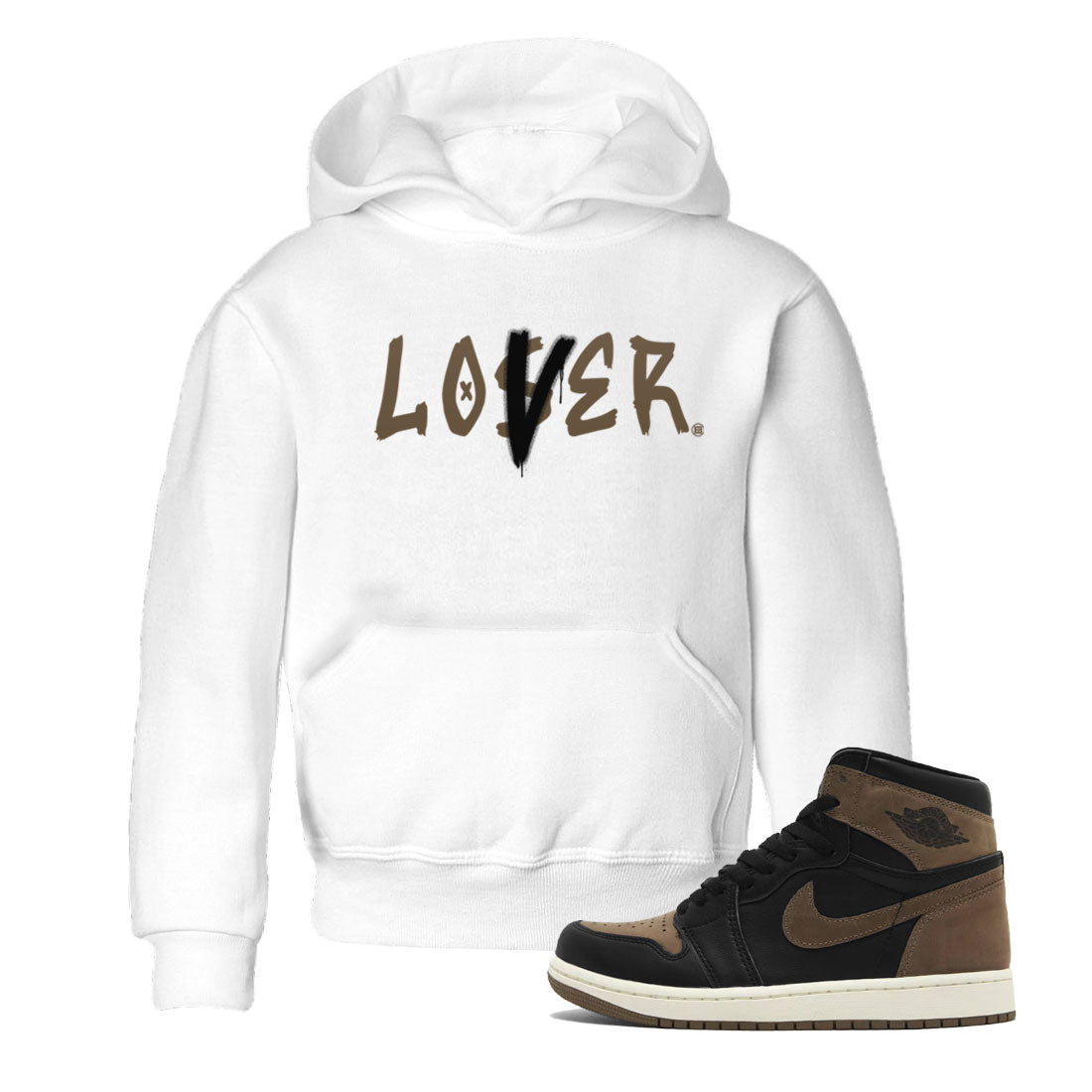 Air Jordan 1 Retro High OG Palomino shirt to match jordans Loser Lover Streetwear Sneaker Shirt Air Jordan 1 Palomino Drip Gear Zone Sneaker Matching Clothing Baby Toddler White 1 T-Shirt