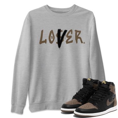 Air Jordan 1 Retro High OG Palomino shirt to match jordans Loser Lover Streetwear Sneaker Shirt Air Jordan 1 Palomino Drip Gear Zone Sneaker Matching Clothing Unisex Heather Grey 1 T-Shirt