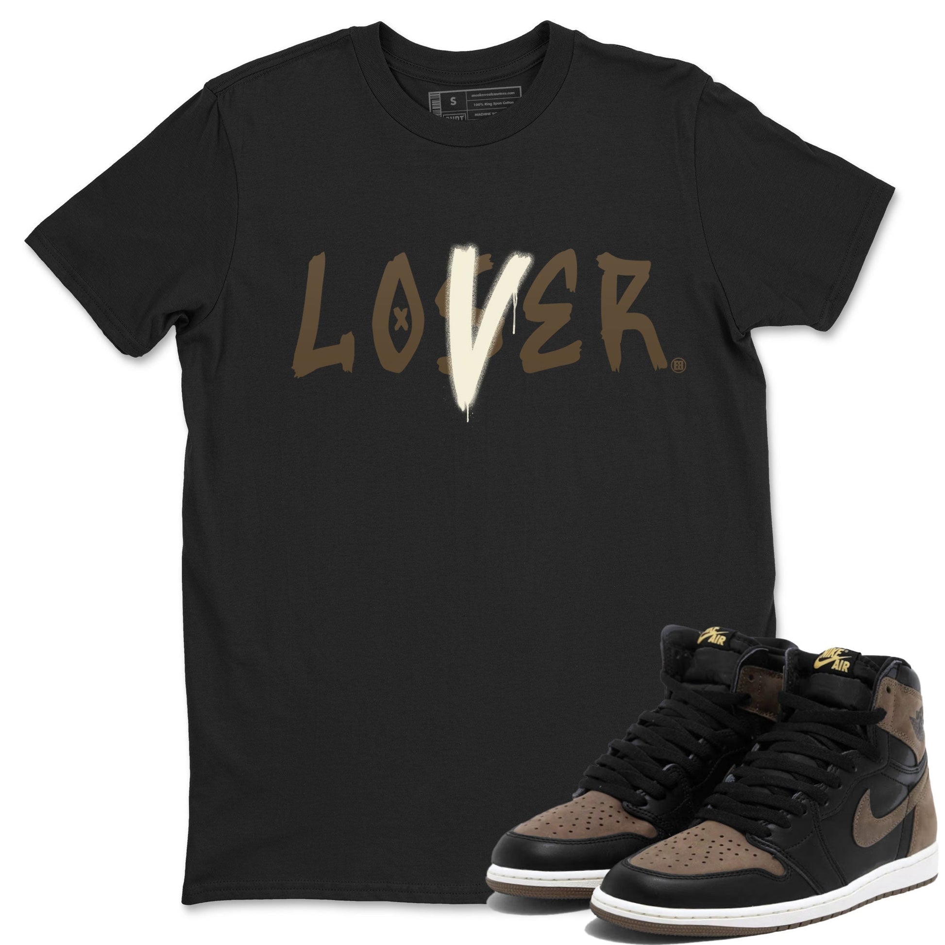 Air Jordan 1 Retro High OG Palomino shirt to match jordans Loser Lover Streetwear Sneaker Shirt Air Jordan 1 Palomino Drip Gear Zone Sneaker Matching Clothing Unisex Black 1 T-Shirt