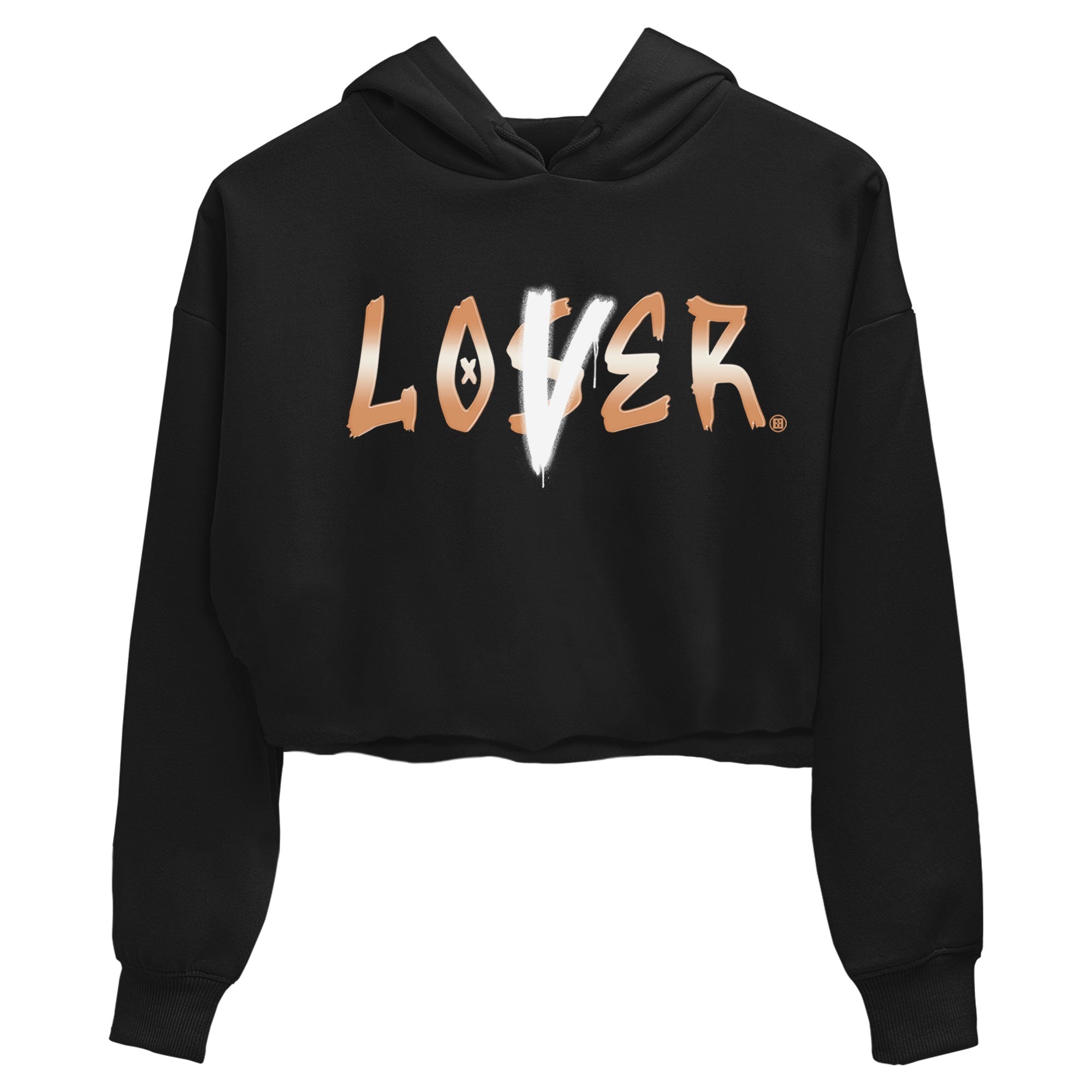 Air Jordan 1 Praline shirt to match jordans Loser Lover Streetwear Sneaker Shirt Air Jordan 1 Praline Drip Gear Zone Sneaker Matching Clothing Black 2 Crop T-Shirt