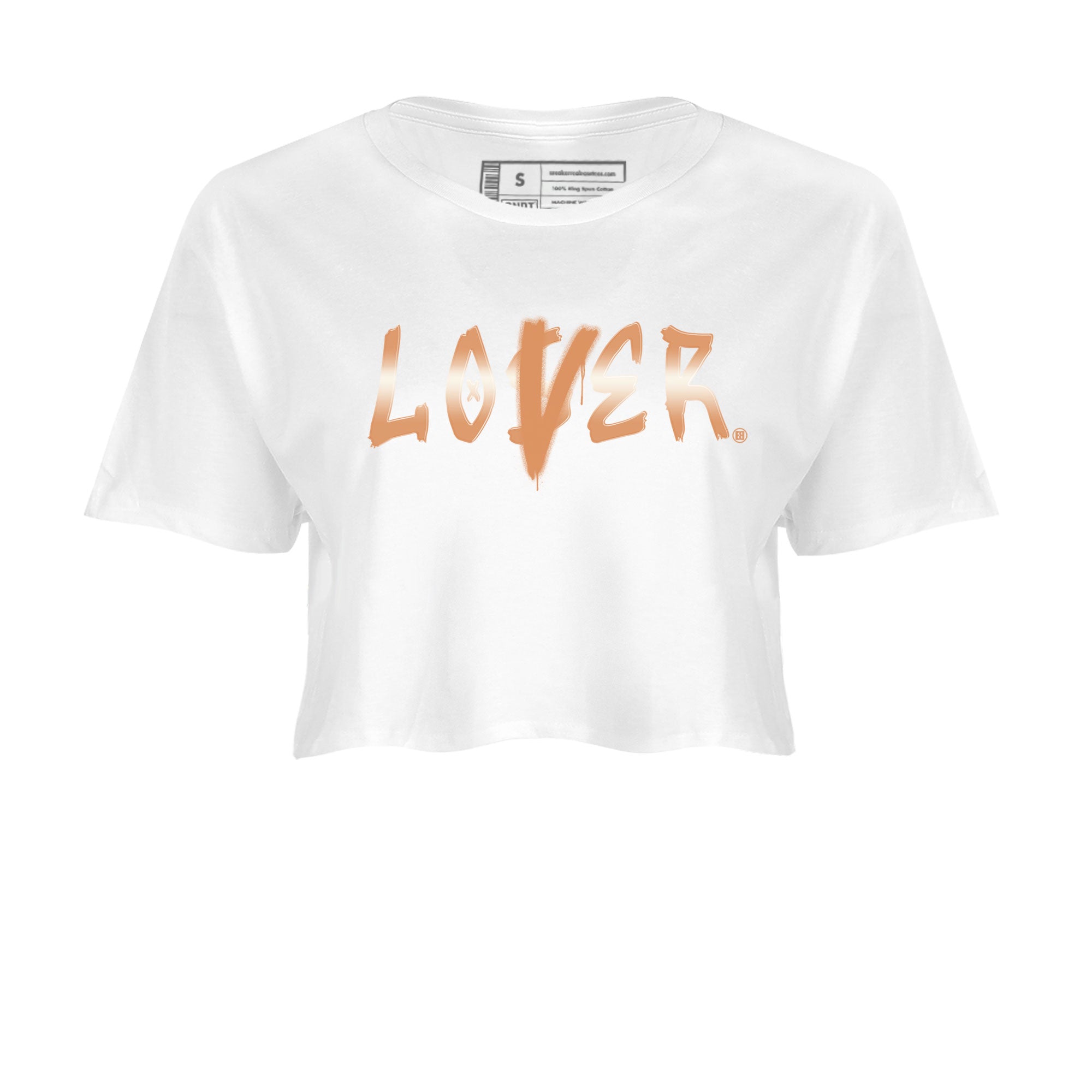 Air Jordan 1 Praline shirt to match jordans Loser Lover Streetwear Sneaker Shirt Air Jordan 1 Praline Drip Gear Zone Sneaker Matching Clothing White 2 Crop T-Shirt