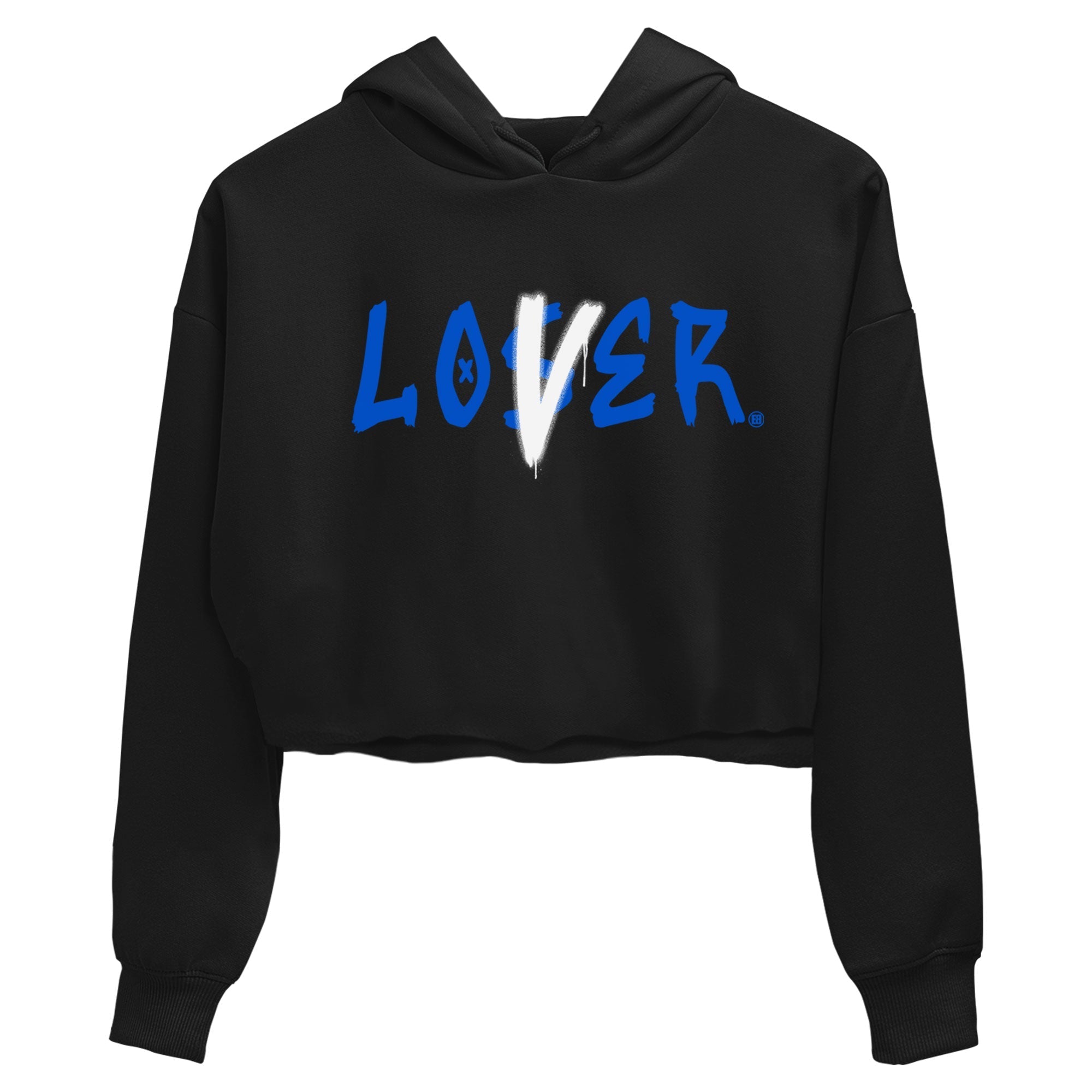 1s Royal Reimagined shirt to match jordans Loser Lover sneaker tees Air Jordan 1 Royal Reimagined Drip Gear Zone Streetbrand Sneaker Matching Tee Cotton T-Shirt Black 2 Crop T-Shirt