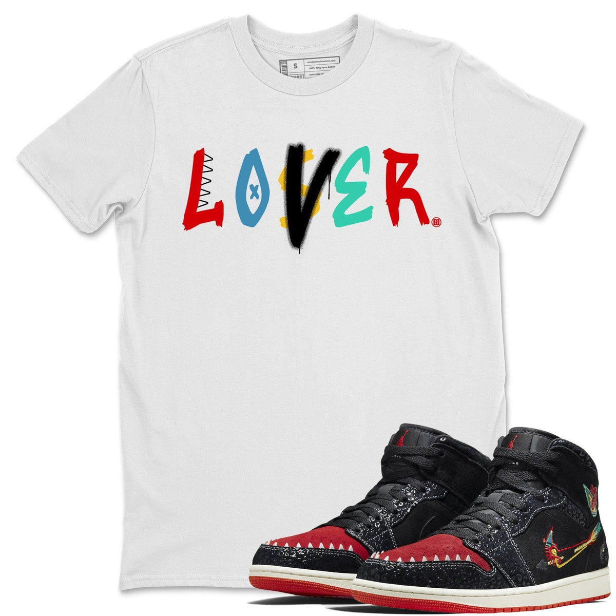 Jordan 1 Siempre Familia Shirt To Match Jordans Loser Lover Sneaker Tees Jordan 1 Siempre Familia Drip Gear Zone Sneaker Matching Clothing Unisex Shirts
