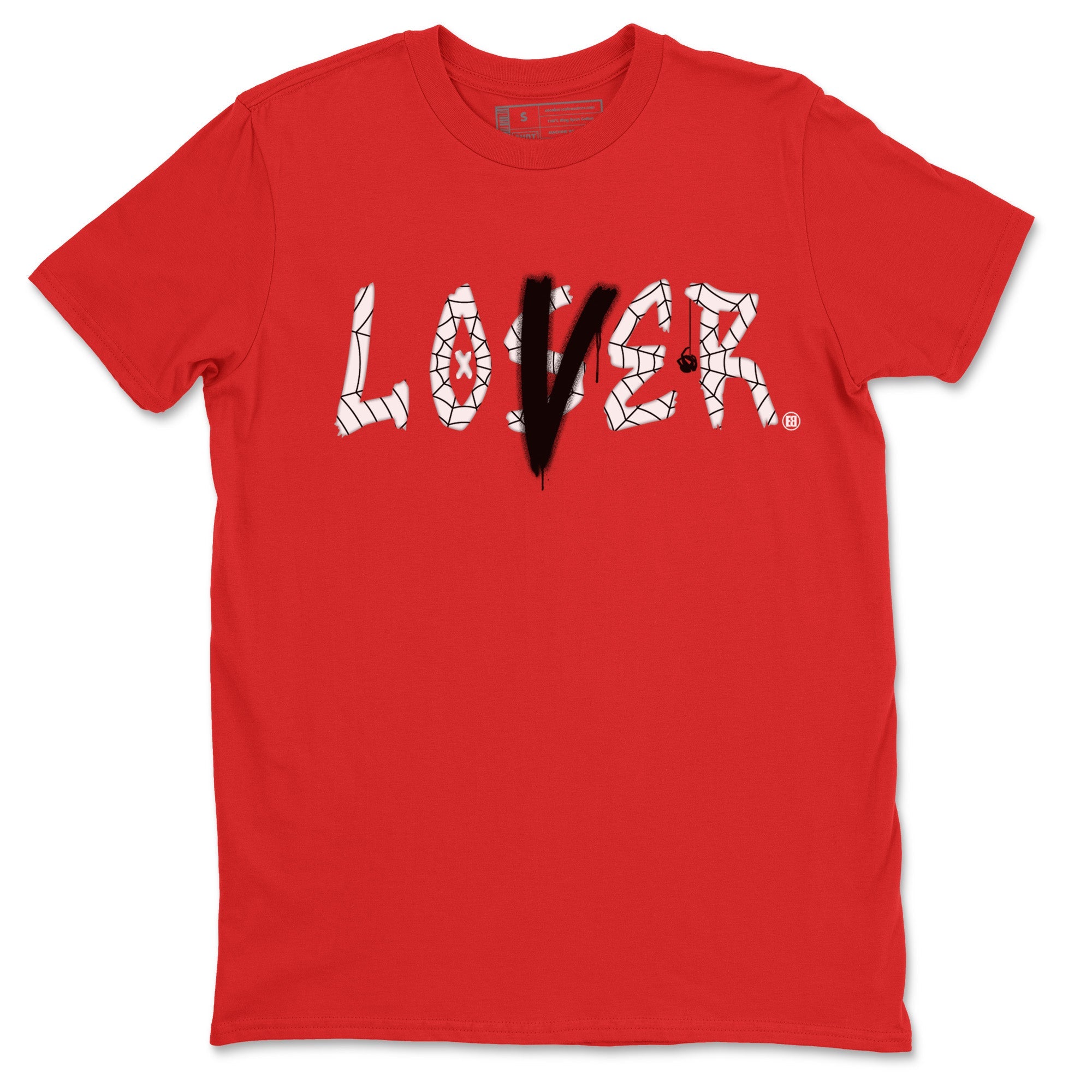 Air Jordan 1 Spider Man Sneaker Match Tees Loser Lover Sneaker Release Tees Spider-Man: Across the Spider-Verse x Air Jordan 1 Sneaker Release Tees Unisex Shirts Red 2