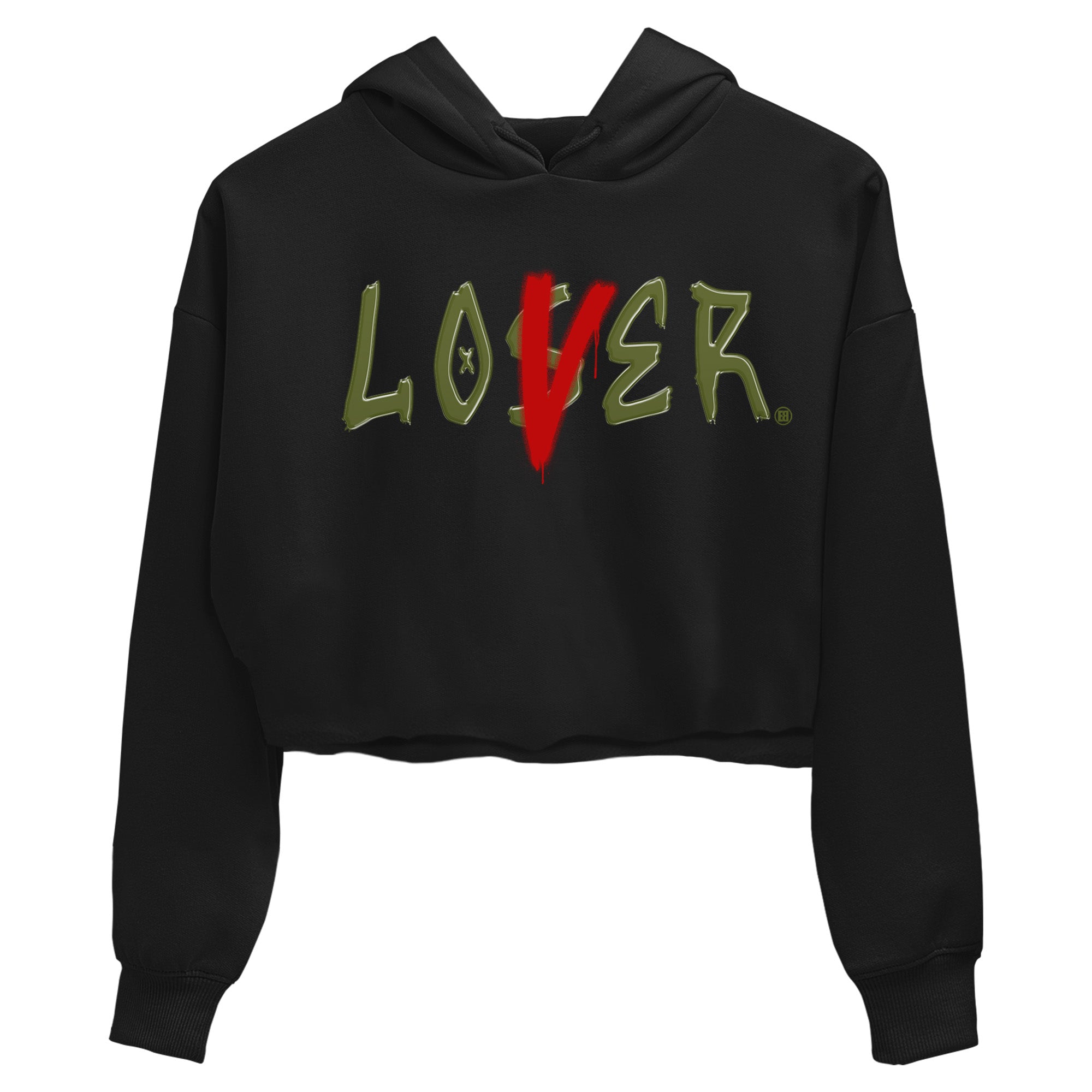 Air Jordan 1 Travis Scott Olive Sneaker Match Tees Loser Lover Streetwear Sneaker Shirt Air Jordan 1 Low x Travis Scott x Olive Sneaker Release Tees Women's Shirts Black 2