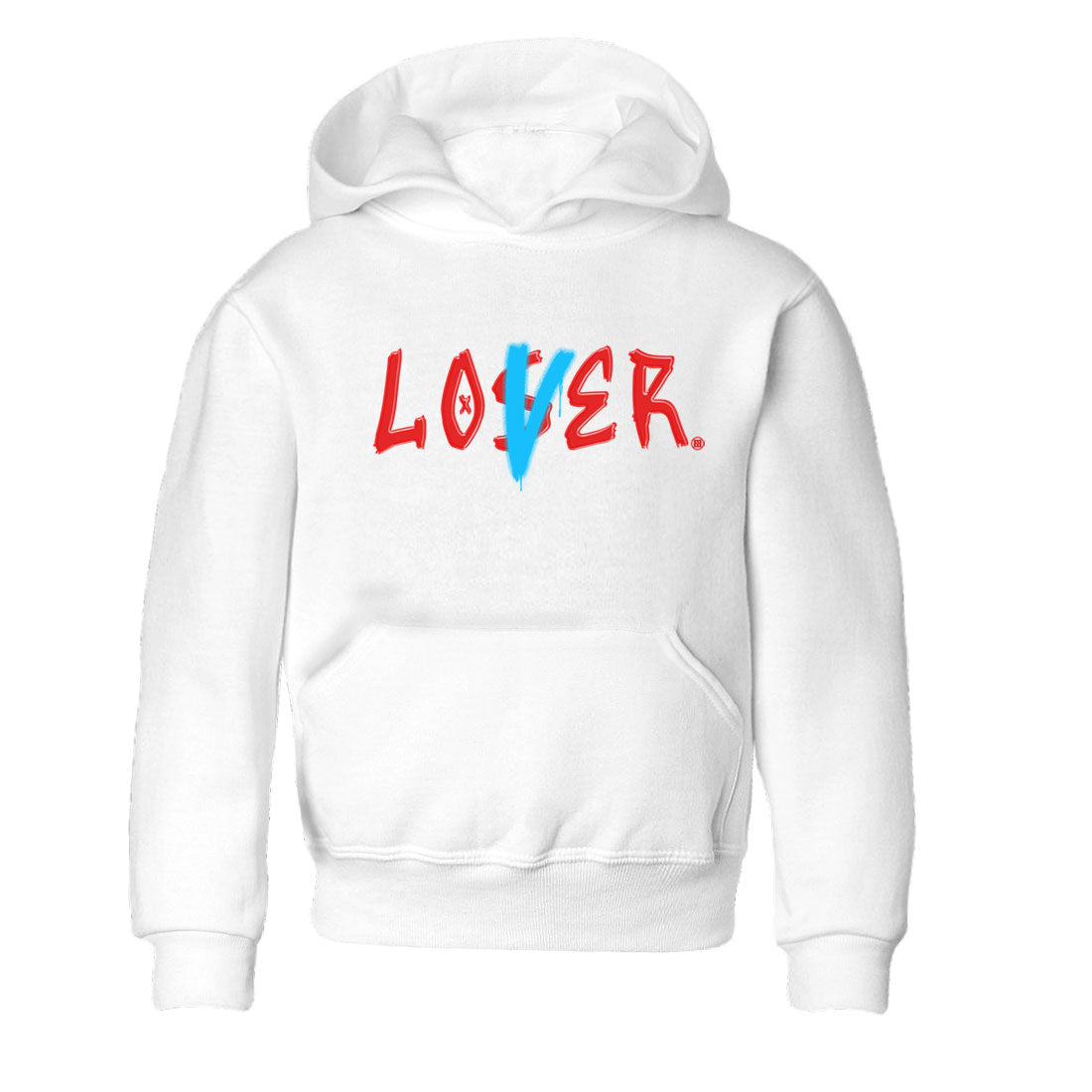 Air Jordan 1 UNC to Chicago Sneaker Match Tees Loser Lover Streetwear Sneaker Shirt Jordan 1 Low OG WMNS UNC to Chicago Drip Gear Zone Sneaker Matching Clothing Kids and Baby Youth Shirts White 2