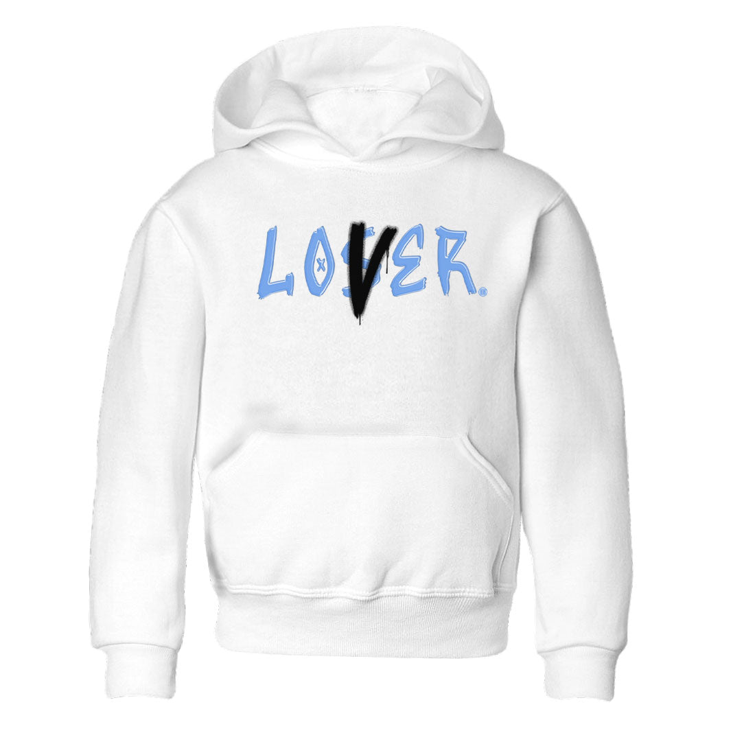 Air Jordan 1 UNC Toe shirt to match jordans Loser Lover Streetwear Sneaker Shirt Air Jordan 1 Retro High OG UNC Toe Drip Gear Zone Sneaker Matching Clothing Baby Toddler White 2 T-Shirt