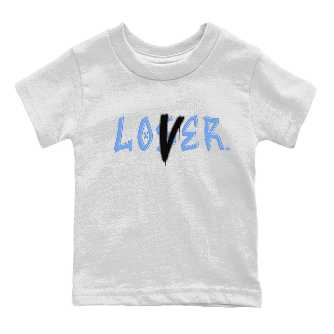 Air Jordan 1 UNC Toe shirt to match jordans Loser Lover Streetwear Sneaker Shirt Air Jordan 1 Retro High OG UNC Toe Drip Gear Zone Sneaker Matching Clothing Baby Toddler White 2 T-Shirt