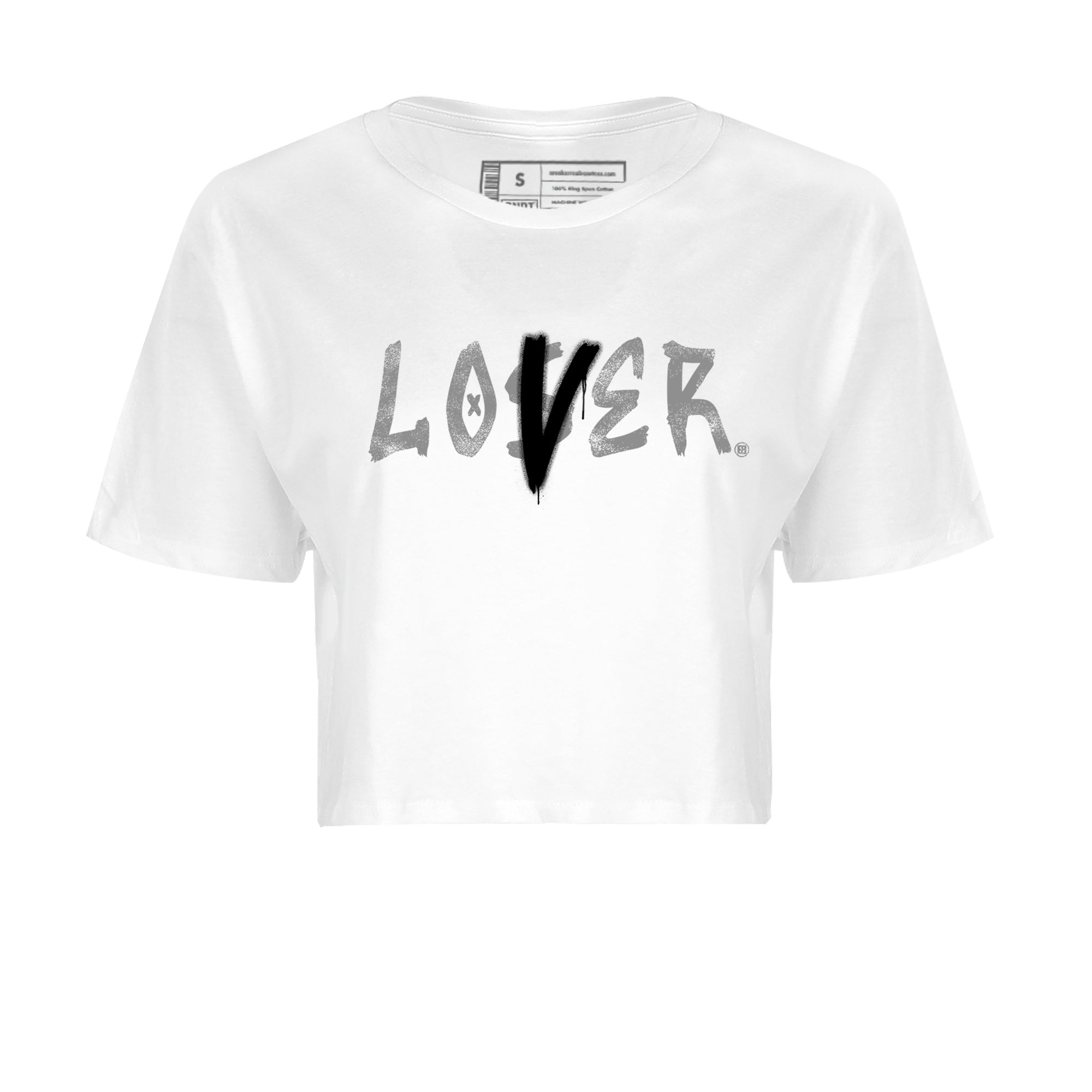 Air Jordan 1 Washed Heritage Sneaker Match Tees Loser Lover Streetwear Sneaker Shirt Air Jordan 1 Washed Heritage Shirts Women's Shirts White 2
