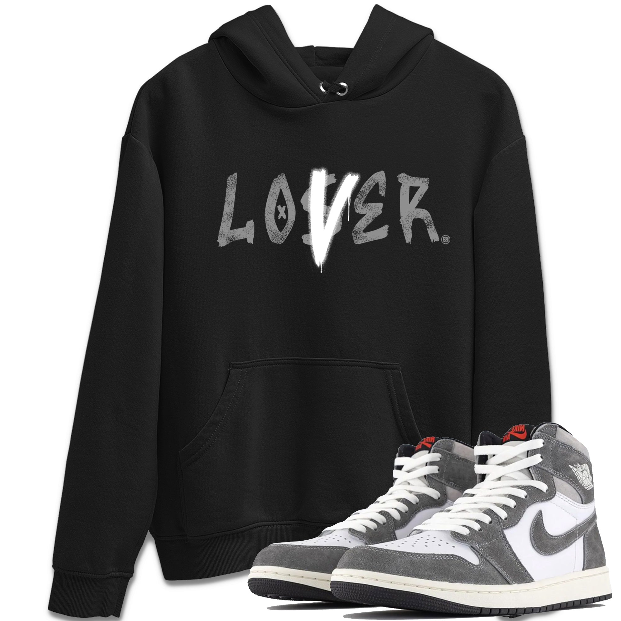 Air Jordan 1 Washed Heritage Sneaker Match Tees Loser Lover Streetwear Sneaker Shirt Air Jordan 1 Washed Heritage Shirts Unisex Shirts Black 1