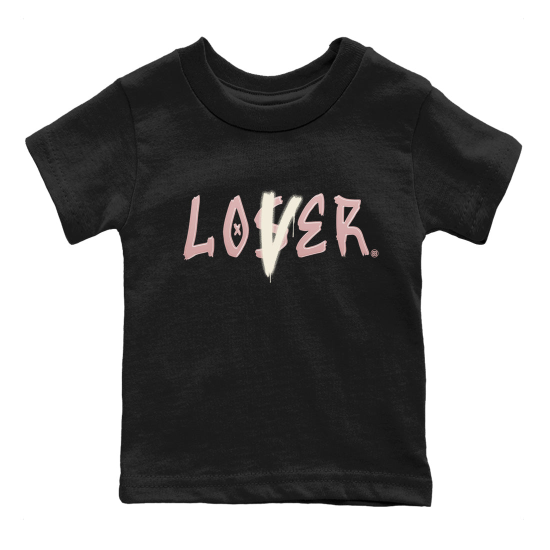 Air Jordan 1 Washed Pink Sneaker Match Tees Loser Lover Streetwear Sneaker Shirt Air Jordan 1 High OG WMNS Washed Pink Sneaker Release Tees Kids Shirts Black 2