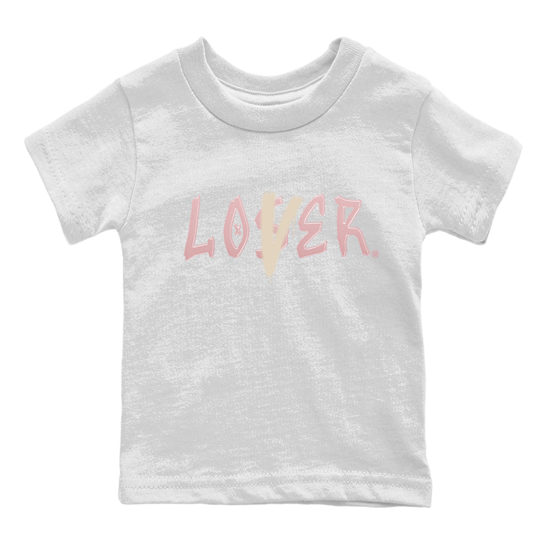 Air Jordan 1 Washed Pink Sneaker Match Tees Loser Lover Streetwear Sneaker Shirt Air Jordan 1 High OG WMNS Washed Pink Sneaker Release Tees Kids Shirts White 2