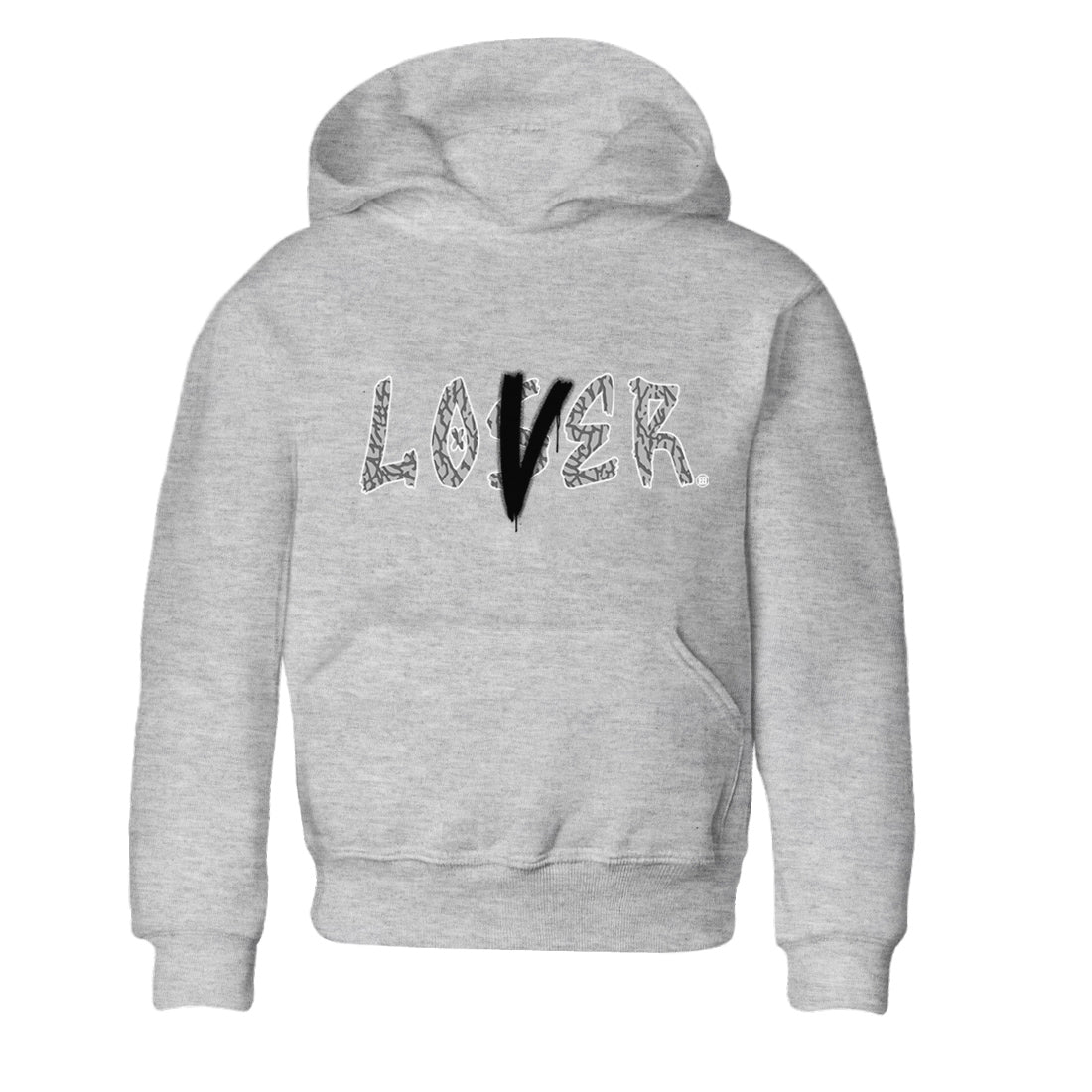 Jordan 1 White Cement Sneaker Matching T-Shirt Loser Lover Sneaker Tees Jordan 1 White Cement Sneaker Release Tees Kids Shirts