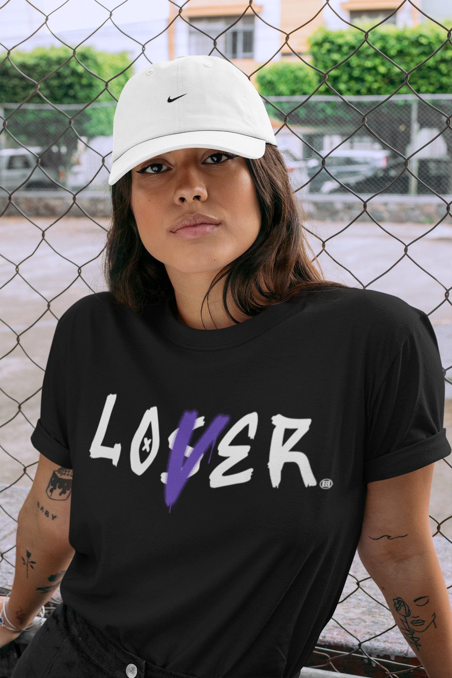 Jordan 1 WMNS Court Purple Shirt To Match Jordans Loser Lover Sneaker Tees Jordan 1 WMNS Court Purple Drip Gear Zone Sneaker Matching Clothing Unisex Shirts