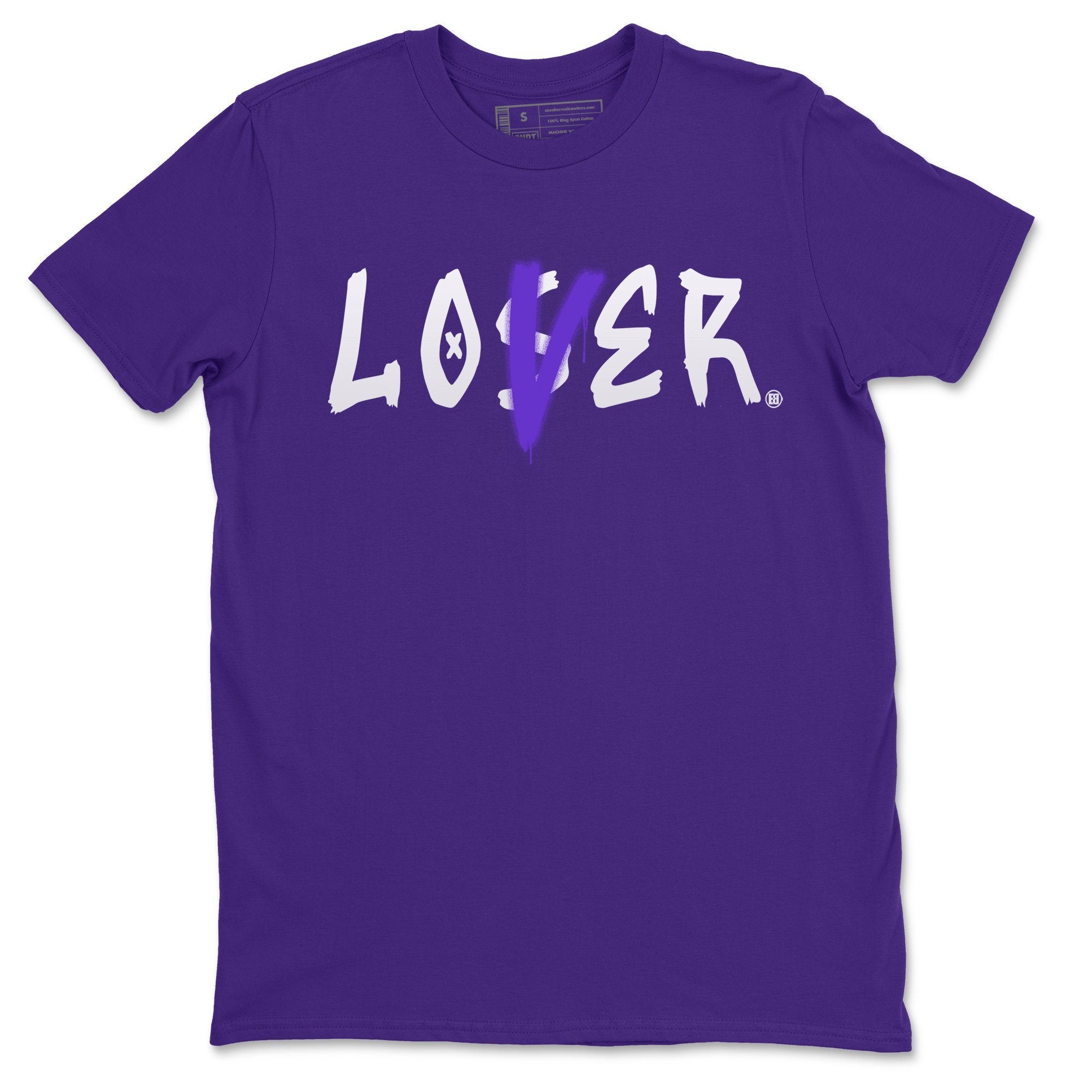 Jordan 1 WMNS Court Purple Shirt To Match Jordans Loser Lover Sneaker Tees Jordan 1 WMNS Court Purple Drip Gear Zone Sneaker Matching Clothing Unisex Shirts
