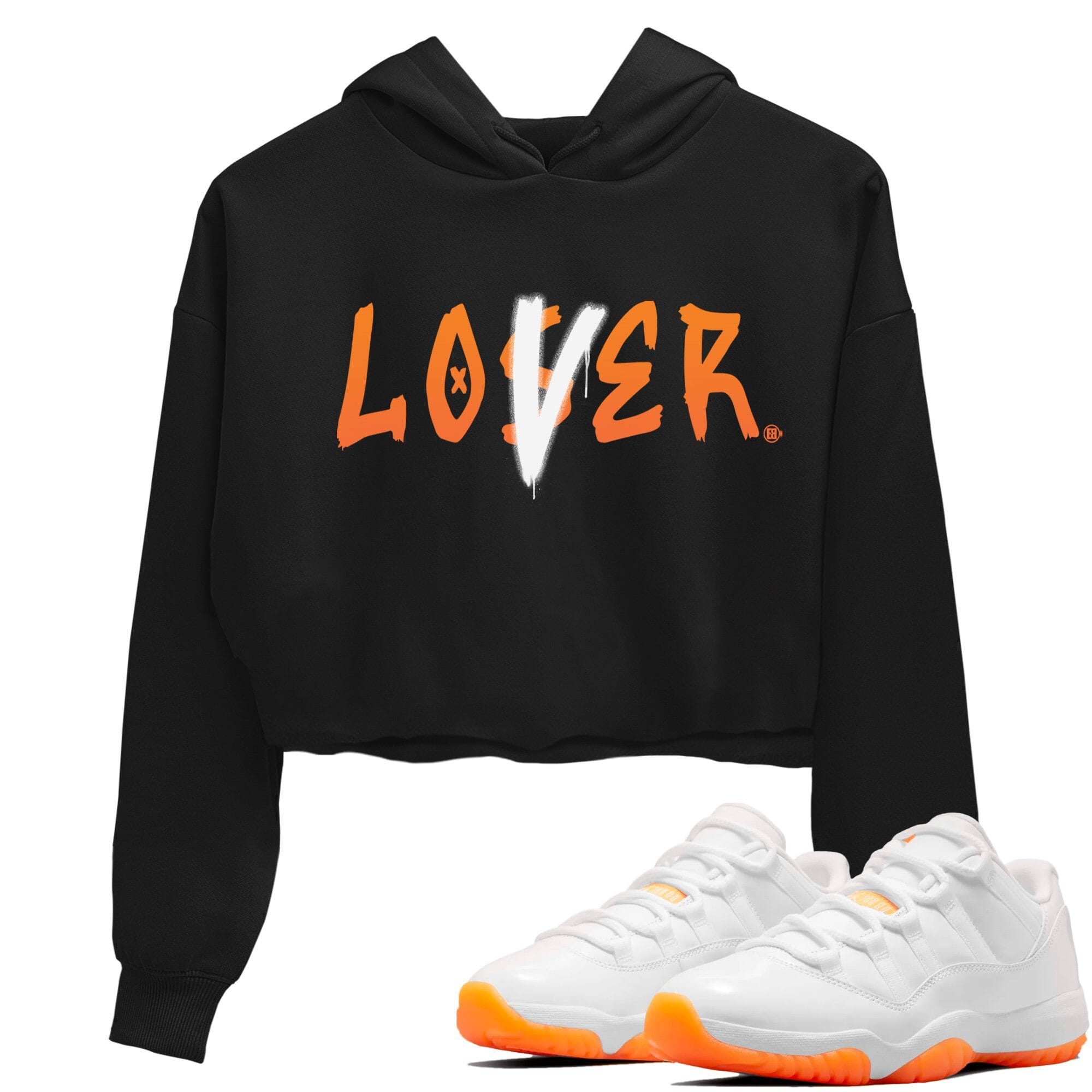 Jordan 11 Citrus Sneaker Matching T-Shirt Loser Lover Sneaker Tees Jordan 11 Citrus Sneaker Release Tees Women's Shirts