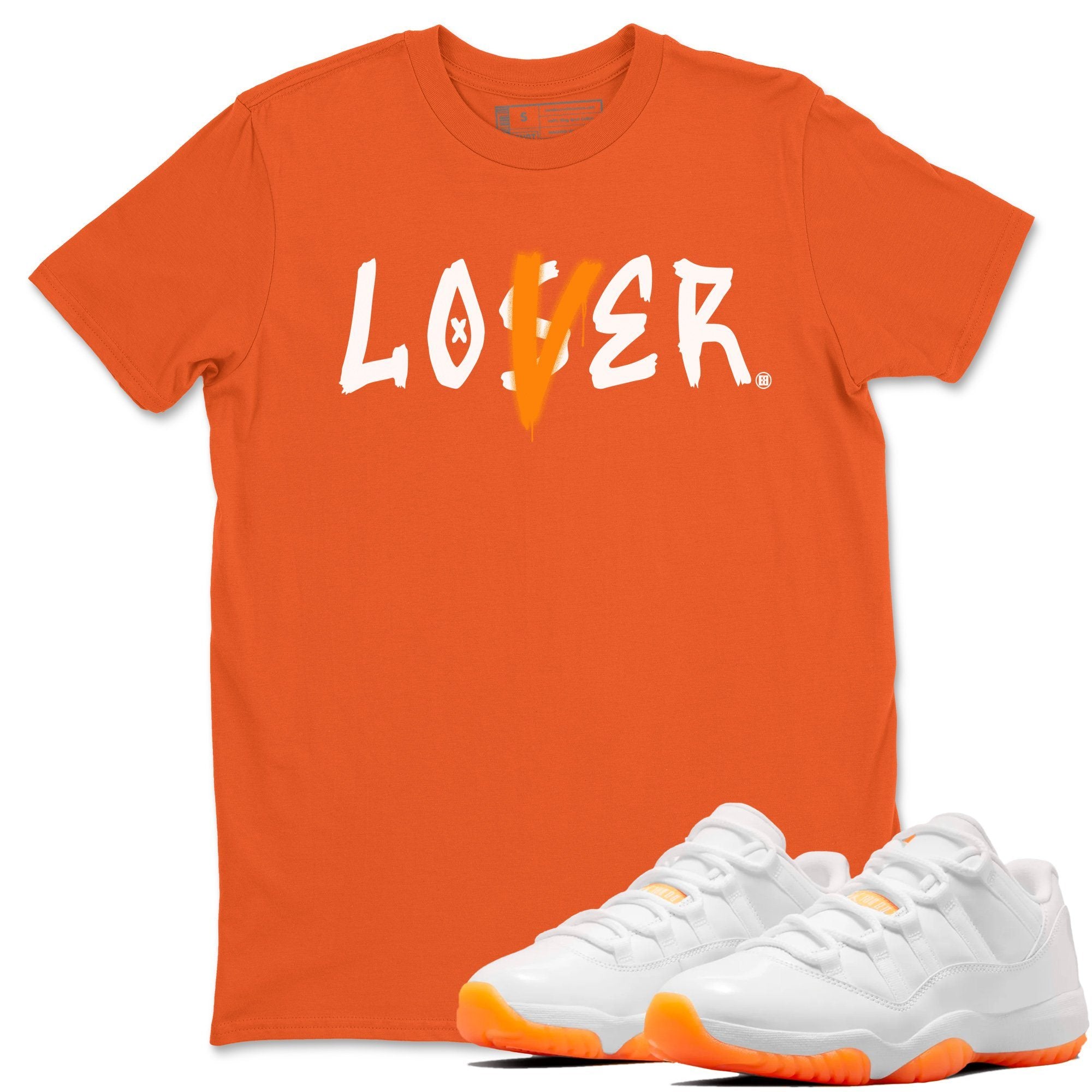 Jordan 11 Citrus Shirt To Match Jordans Loser Lover Sneaker Tees Jordan 11 Citrus Drip Gear Zone Sneaker Matching Clothing Unisex Shirts