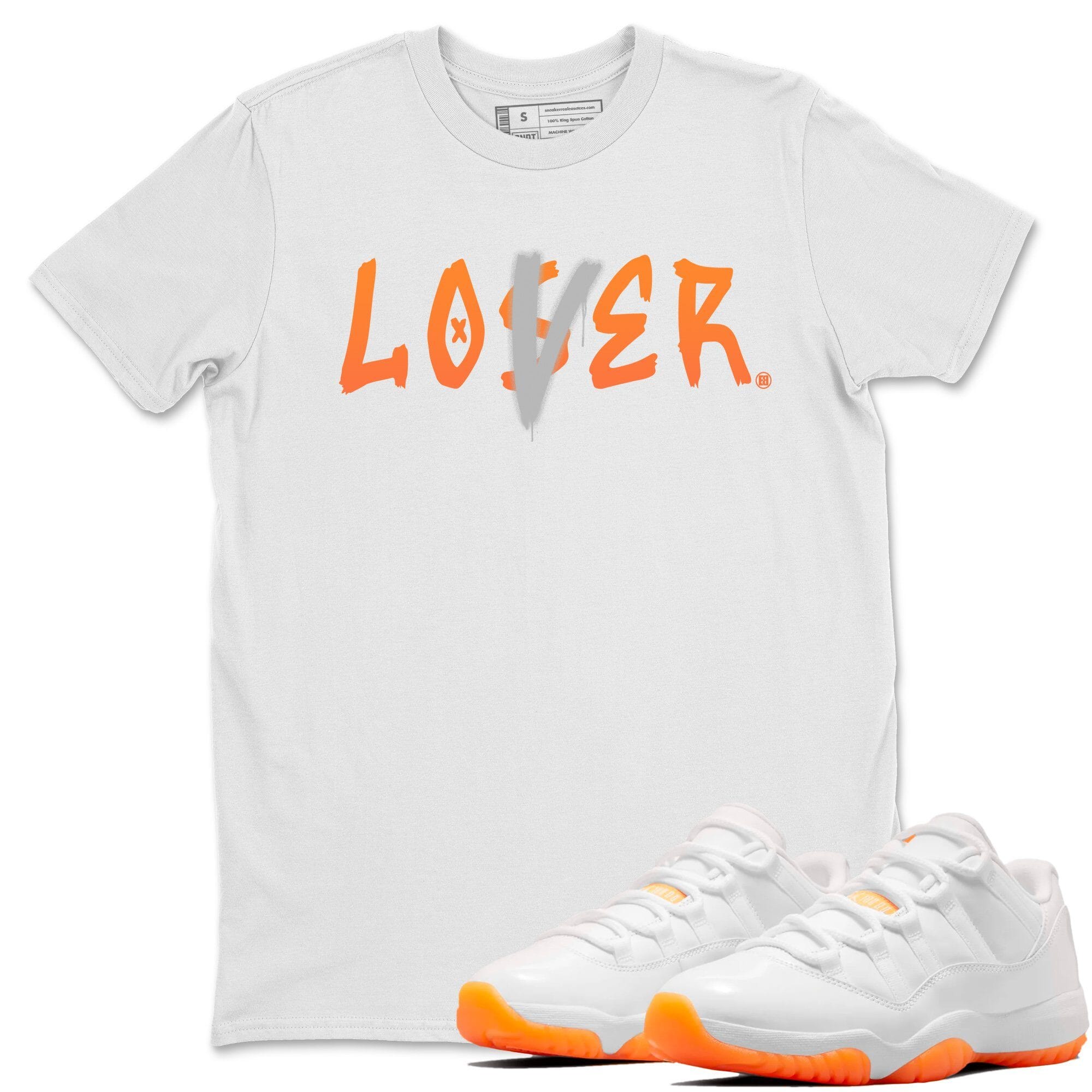 Jordan 11 Citrus Shirt To Match Jordans Loser Lover Sneaker Tees Jordan 11 Citrus Drip Gear Zone Sneaker Matching Clothing Unisex Shirts