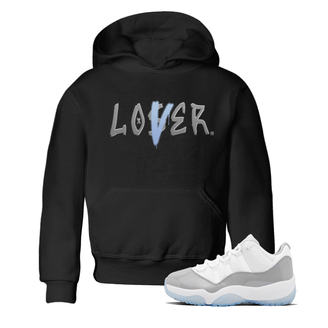 Air Jordan 11 White Cement Loser Lover Baby and Kids Streetwear Sneaker Shirt Air Jordan 11 Retro White Cement Kids Streetwear Sneaker Shirt Washing and Care Tip