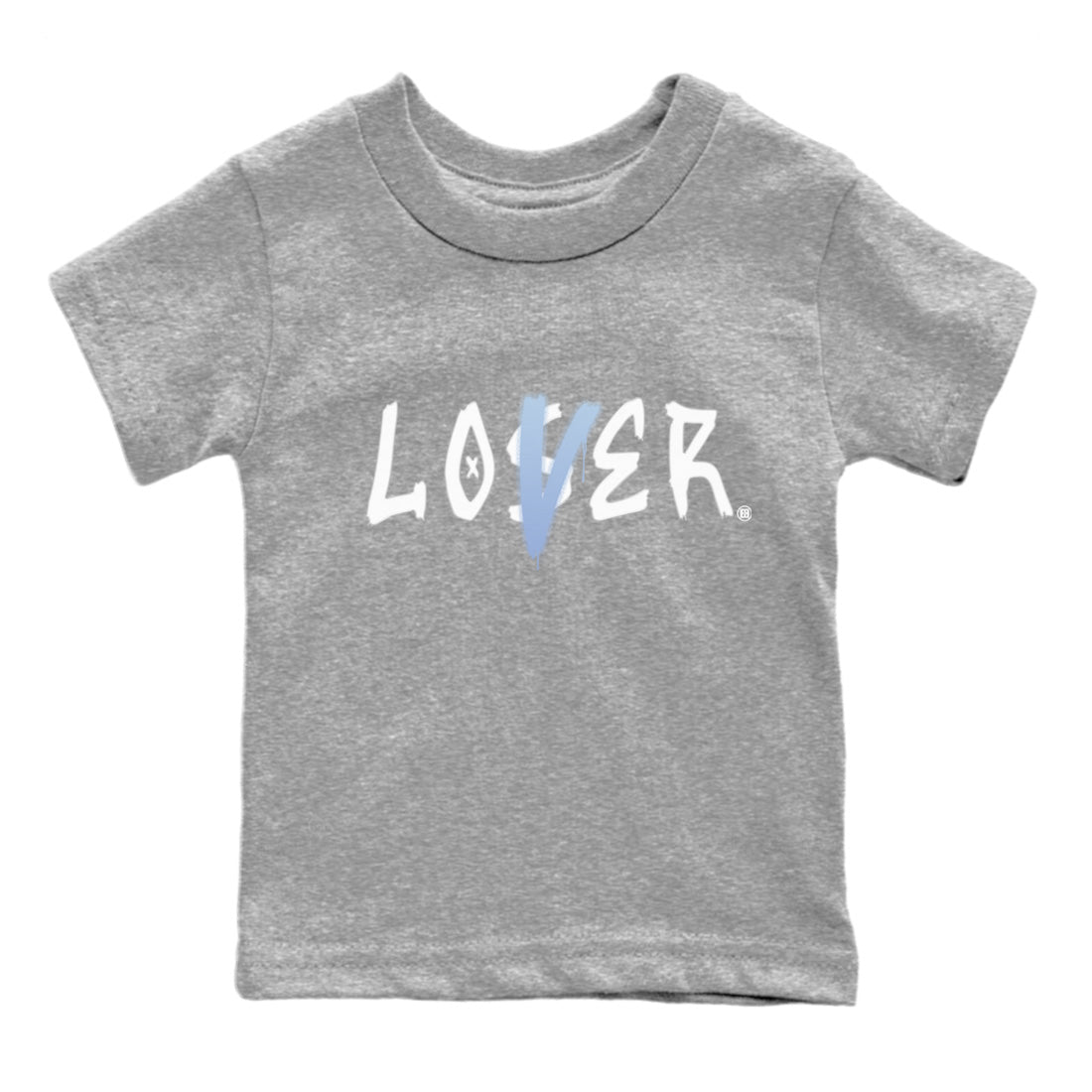 Air Jordan 11 White Cement Sneaker Match Tees Loser Lover Streetwear Sneaker Shirt Air Jordan 11 Retro White Cement Sneaker Release Tees Kids Shirts Heather Grey 2