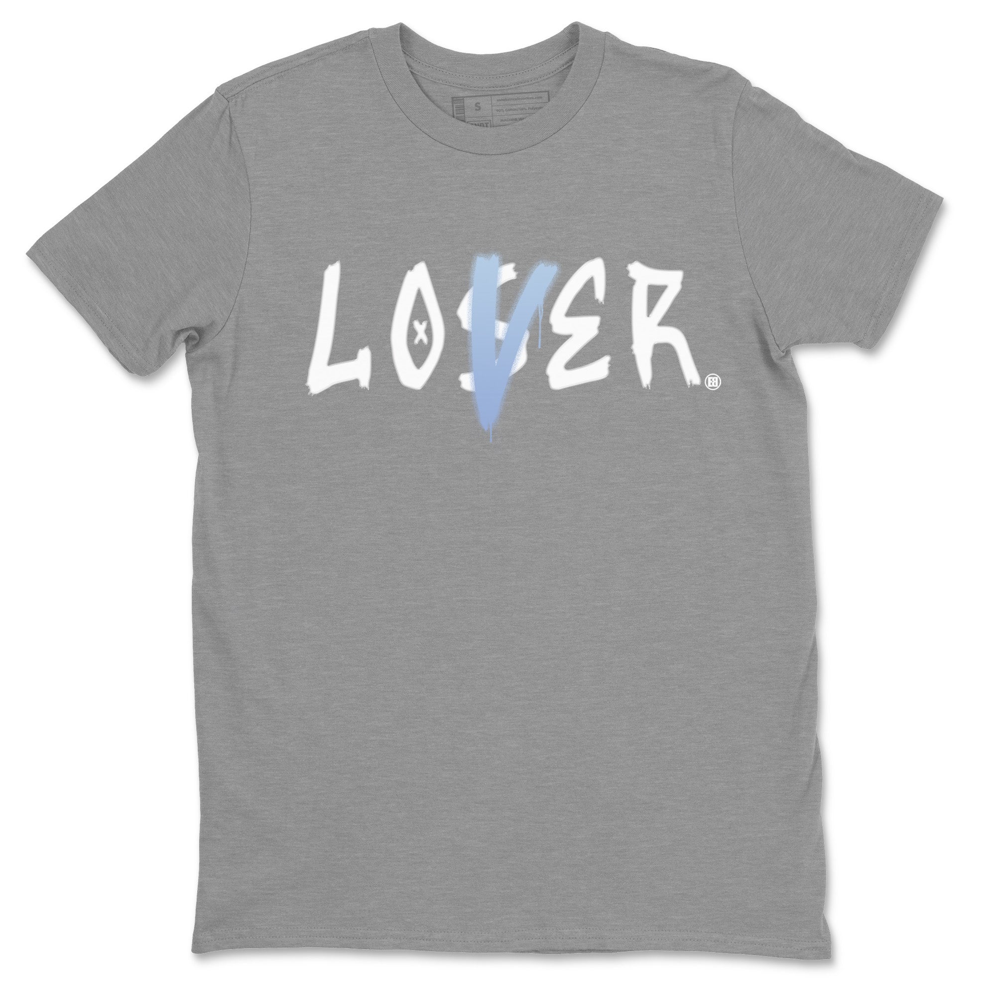 Air Jordan 11 White Cement Sneaker Match Tees Loser Lover Streetwear Sneaker Shirt Air Jordan 11 Retro White Cement Sneaker Release Tees Unisex Shirts Heather Grey 2