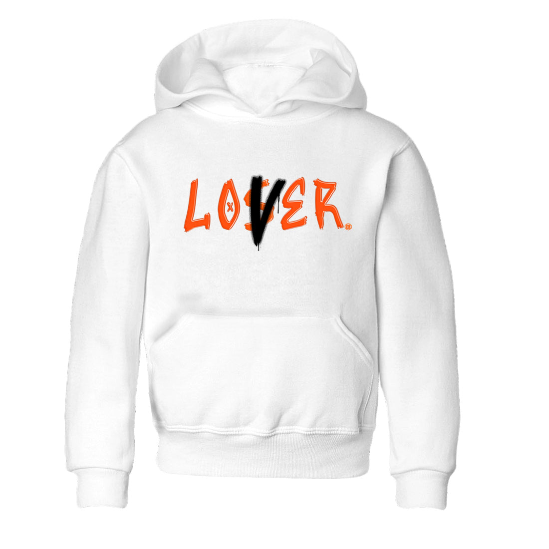 Air Jordan 12 Brilliant Orange Sneaker Match Tees Loser Lover Streetwear Sneaker Shirt 12s Brilliant Orange Tee Kids Shirts White 2