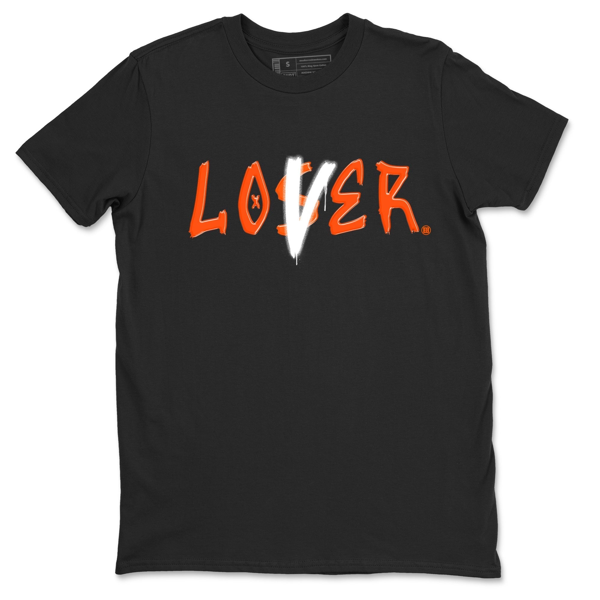 Air Jordan 12 Brilliant Orange Sneaker Match Tees Loser Lover Streetwear Sneaker Shirt 12s Brilliant Orange Tee Unisex Shirts Black 2