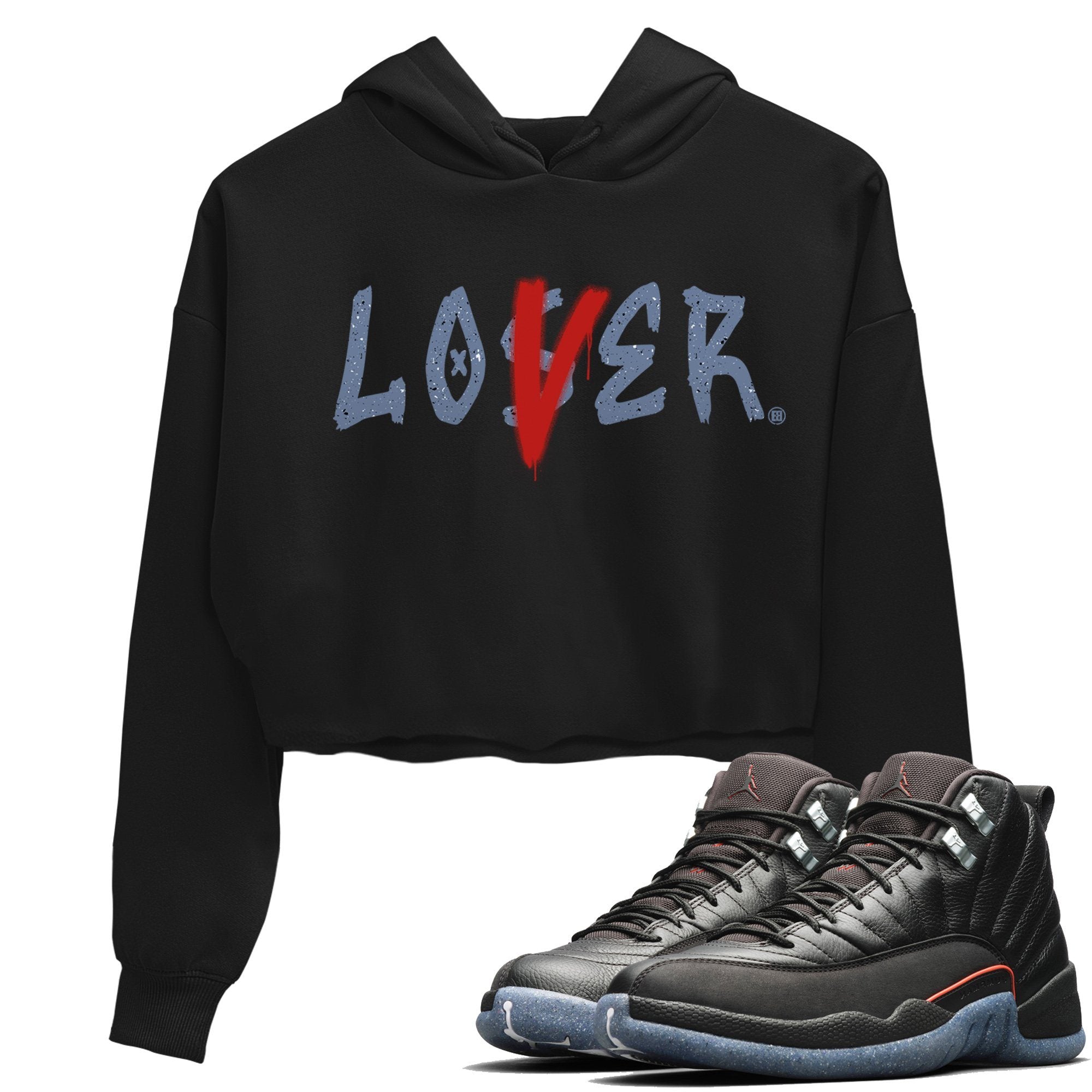 Jordan 12 Grind Sneaker Matching T-Shirt Loser Lover Sneaker Tees Jordan 12 Grind Sneaker Release Tees Women's Shirts