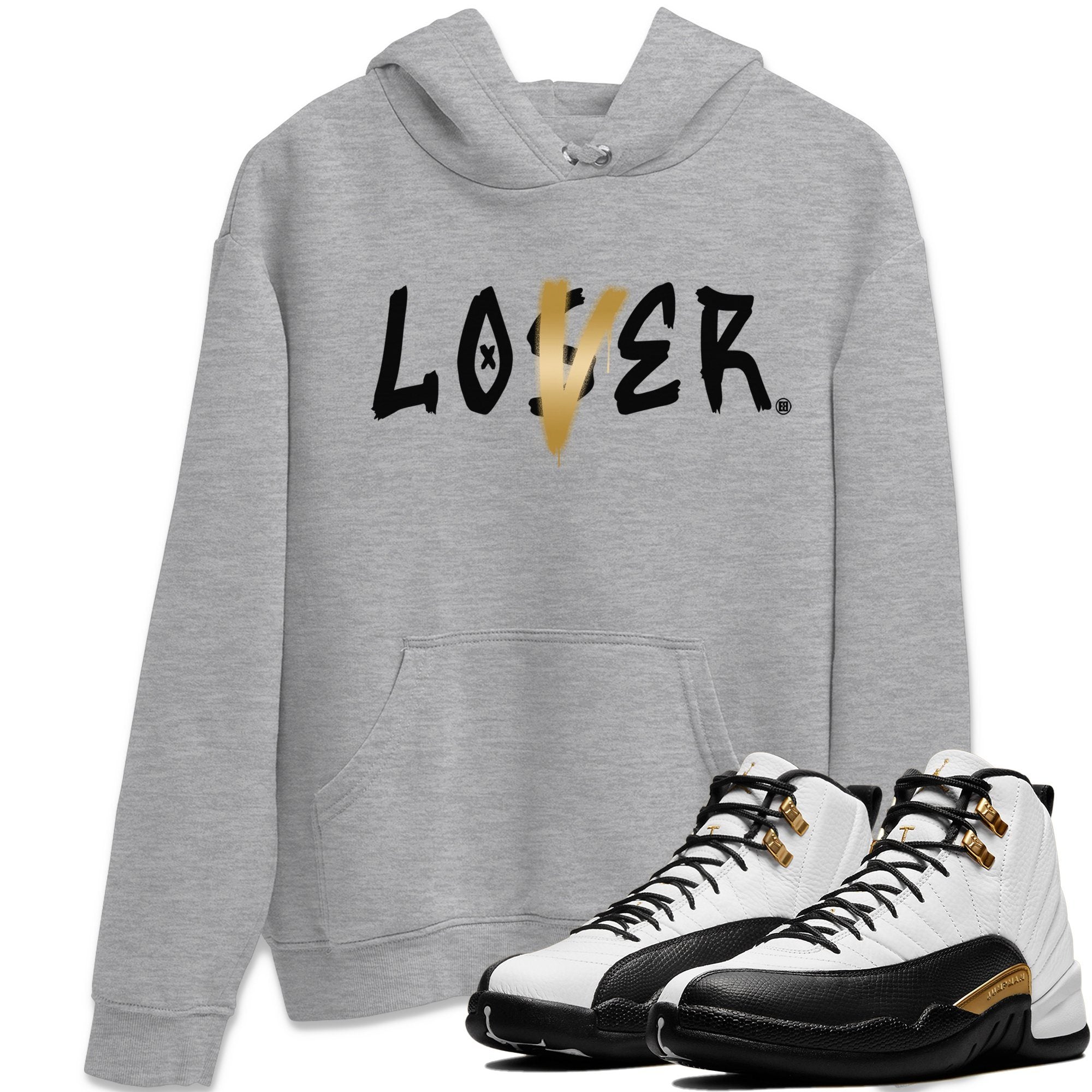 Jordan 12 Royalty Shirt To Match Jordans Loser Lover Sneaker Tees Jordan 12 Royalty Drip Gear Zone Sneaker Matching Clothing Unisex Shirts