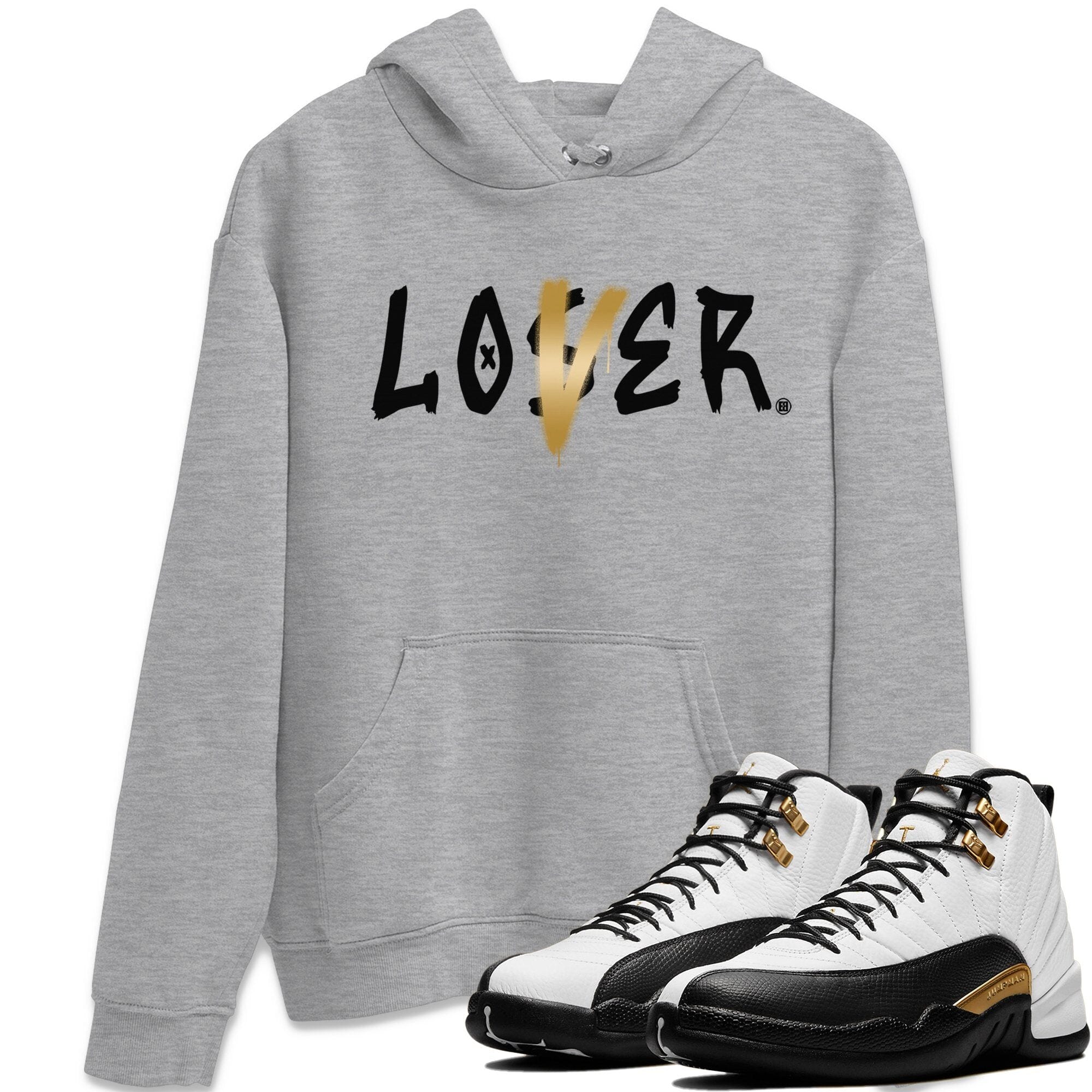 Jordan 12 Royalty Shirt To Match Jordans Loser Lover Sneaker Tees Jordan 12 Royalty Drip Gear Zone Sneaker Matching Clothing Unisex Shirts