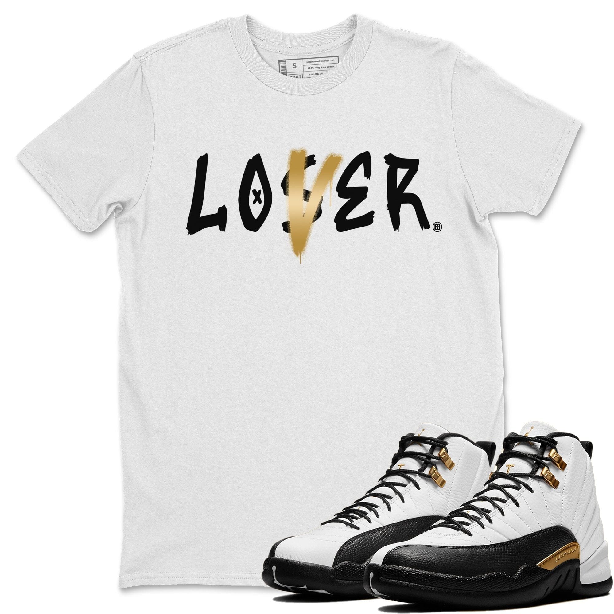 Jordan 12 Royalty Shirt To Match Jordans Loser Lover Sneaker Tees Jordan 12 Royalty Drip Gear Zone Sneaker Matching Clothing Unisex Shirts