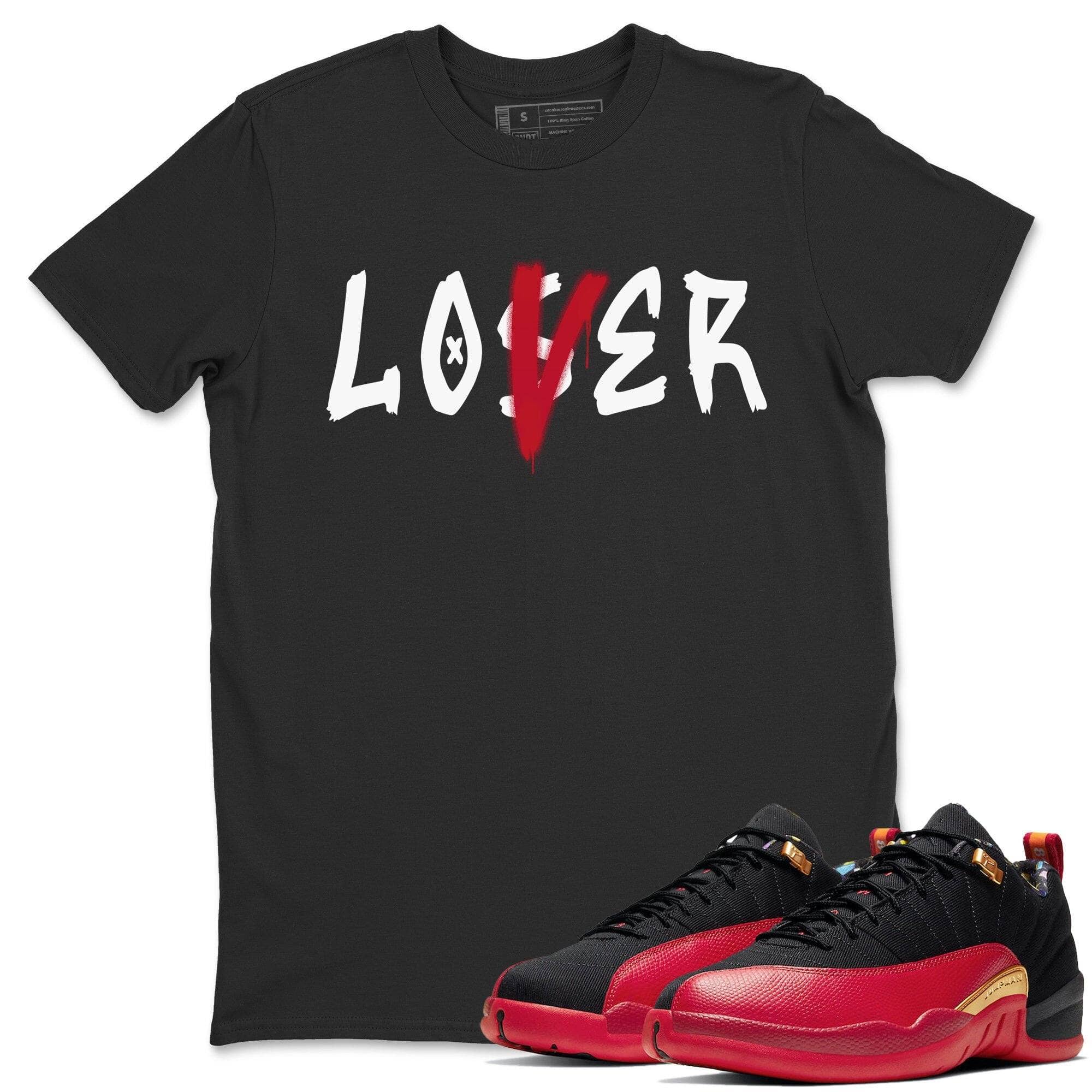 Jordan 12 Super Bowl Shirt To Match Jordans Loser Lover Sneaker Tees Jordan 12 Super Bowl Drip Gear Zone Sneaker Matching Clothing Unisex Shirts
